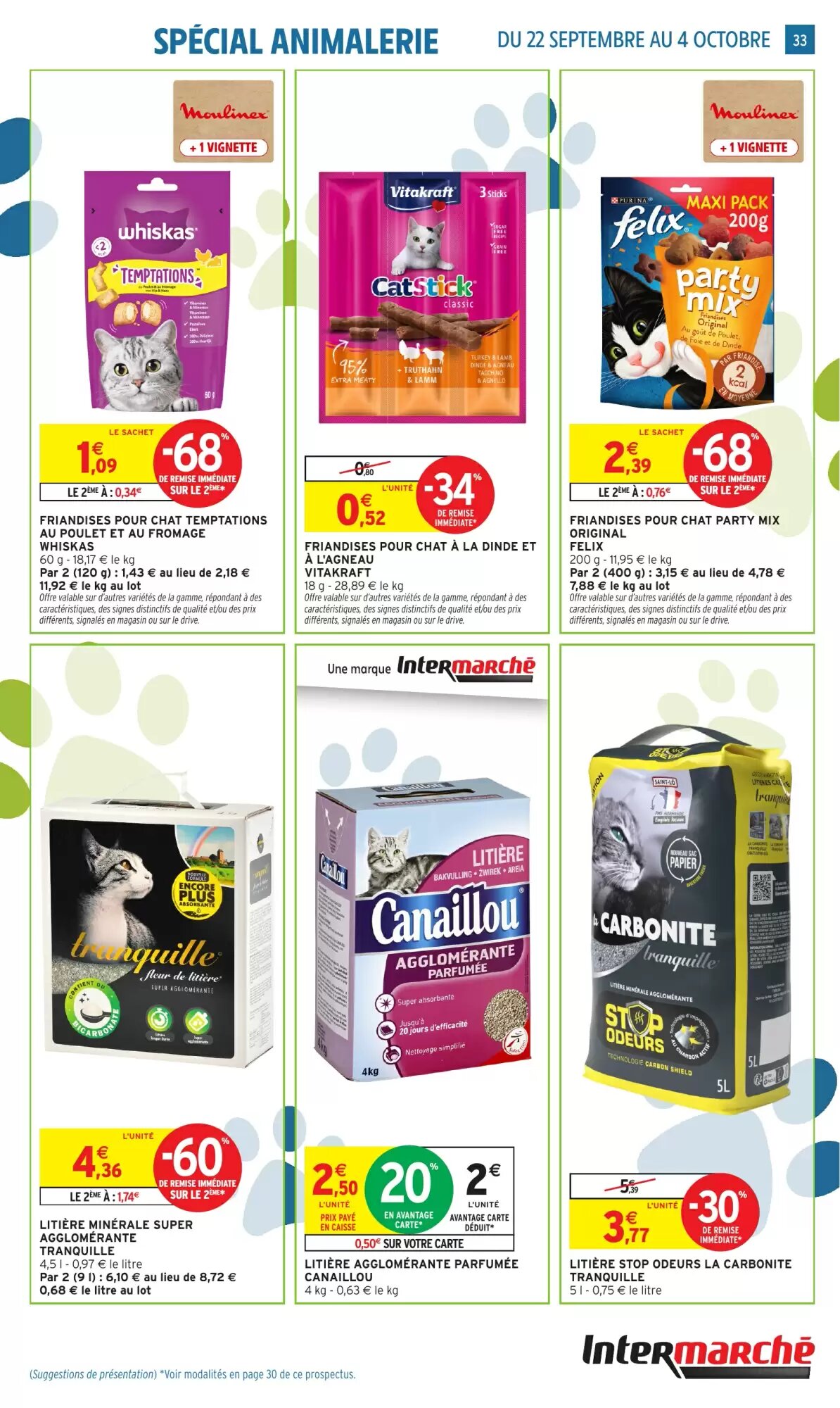 Prospectus promotionnel Intermarché Hyper valable à partir du 22/09/2026 - Page 33.