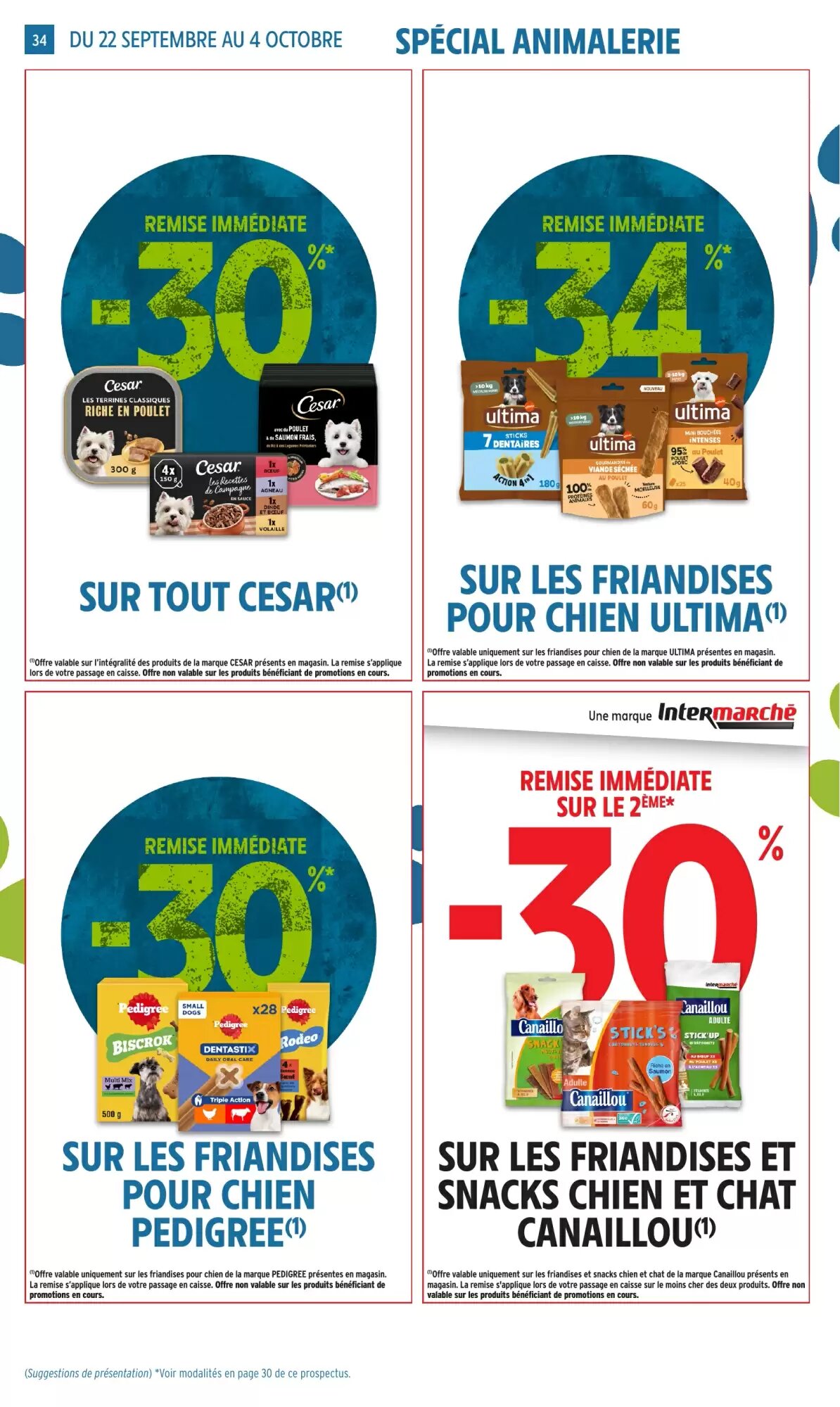Prospectus promotionnel Intermarché Hyper valable à partir du 22/09/2026 - Page 34.