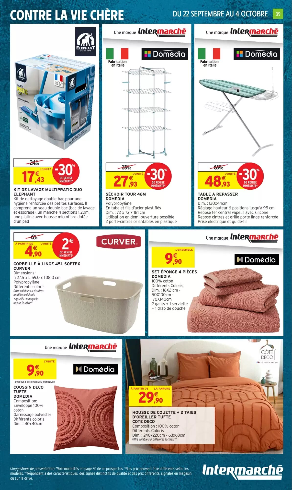 Prospectus promotionnel Intermarché Hyper valable à partir du 22/09/2026 - Page 39.