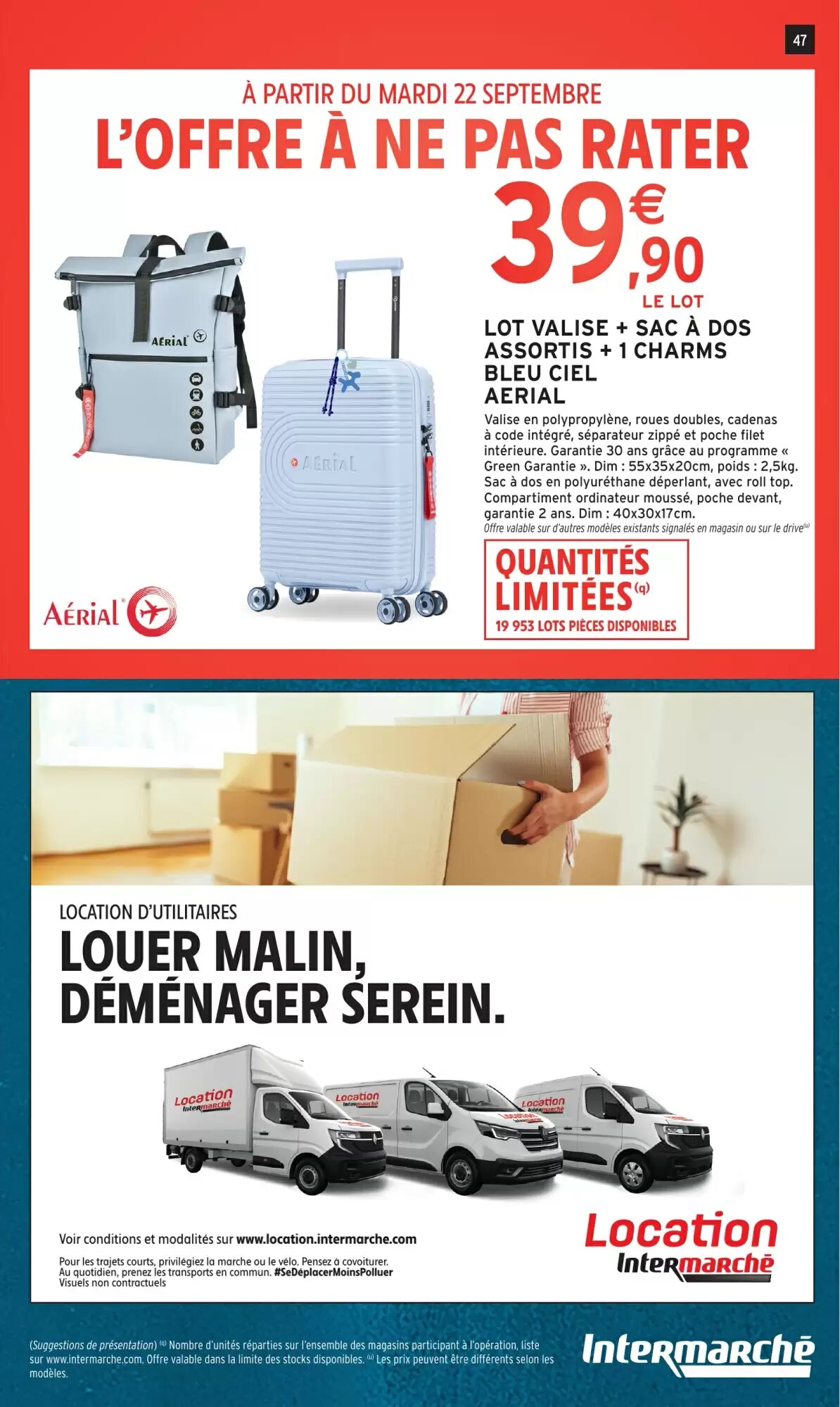 Prospectus promotionnel Intermarché Hyper valable à partir du 22/09/2026 - Page 47.