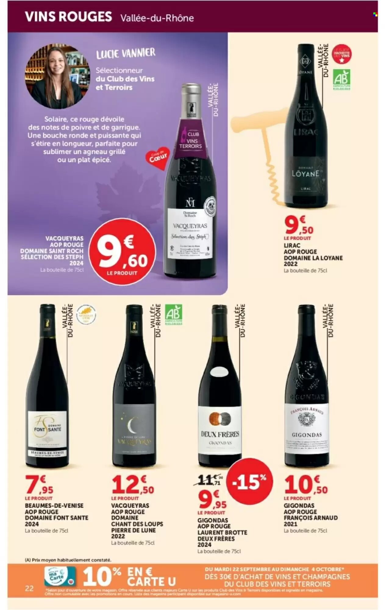 Prospectus promotionnel Hyper U valable à partir du 22/09/2026 - Page 30.