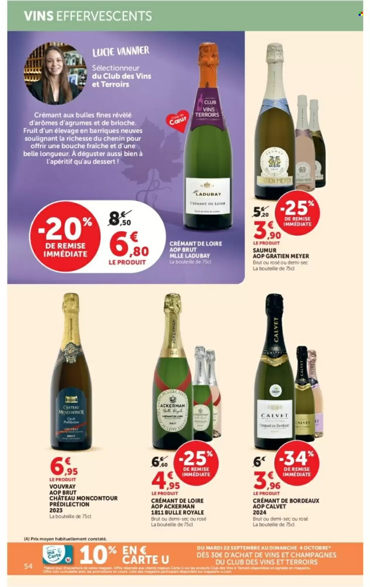 Prospectus promotionnel Hyper U valable à partir du 22/09/2026 - Page 62.