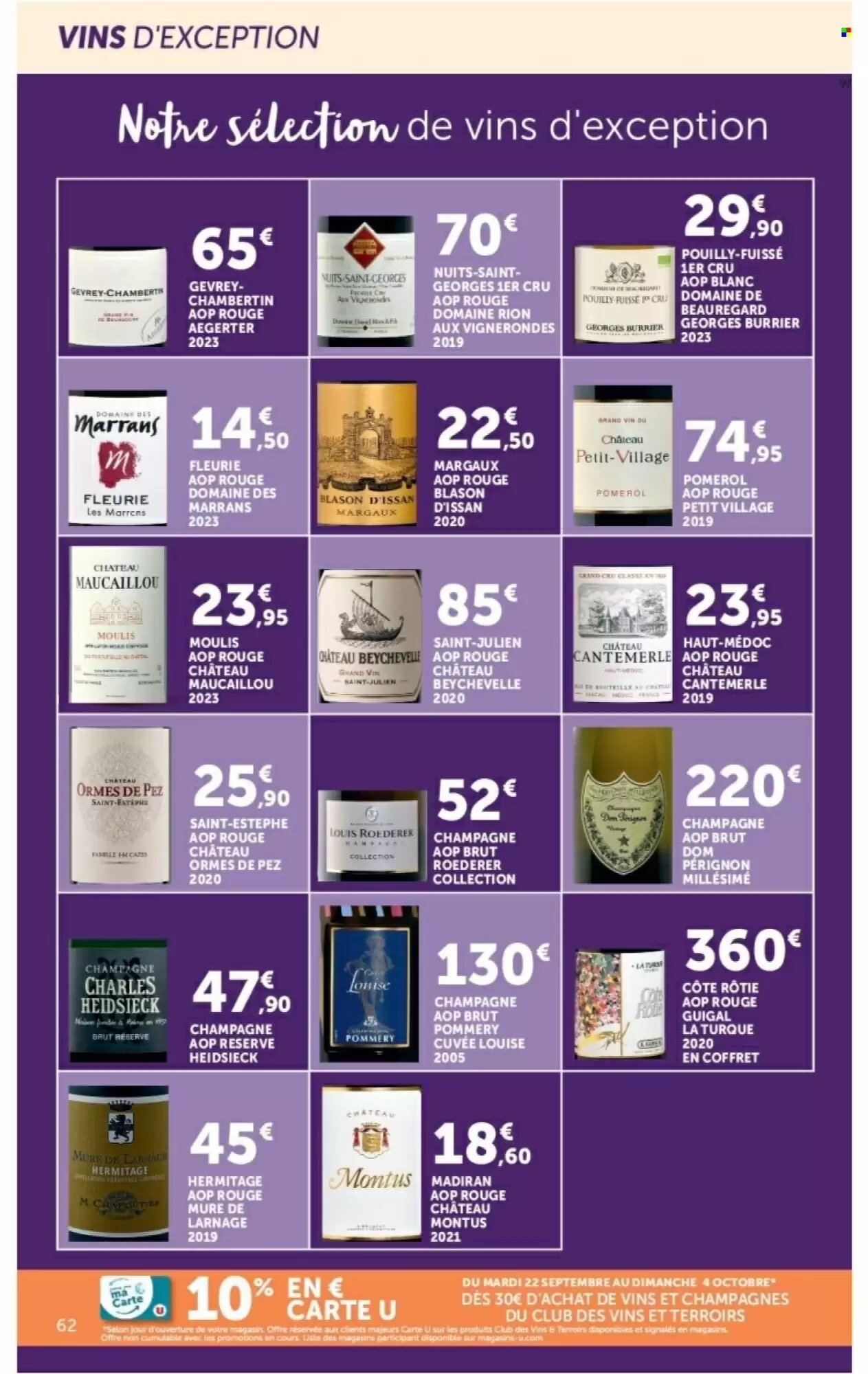 Prospectus promotionnel Hyper U valable à partir du 22/09/2026 - Page 70.