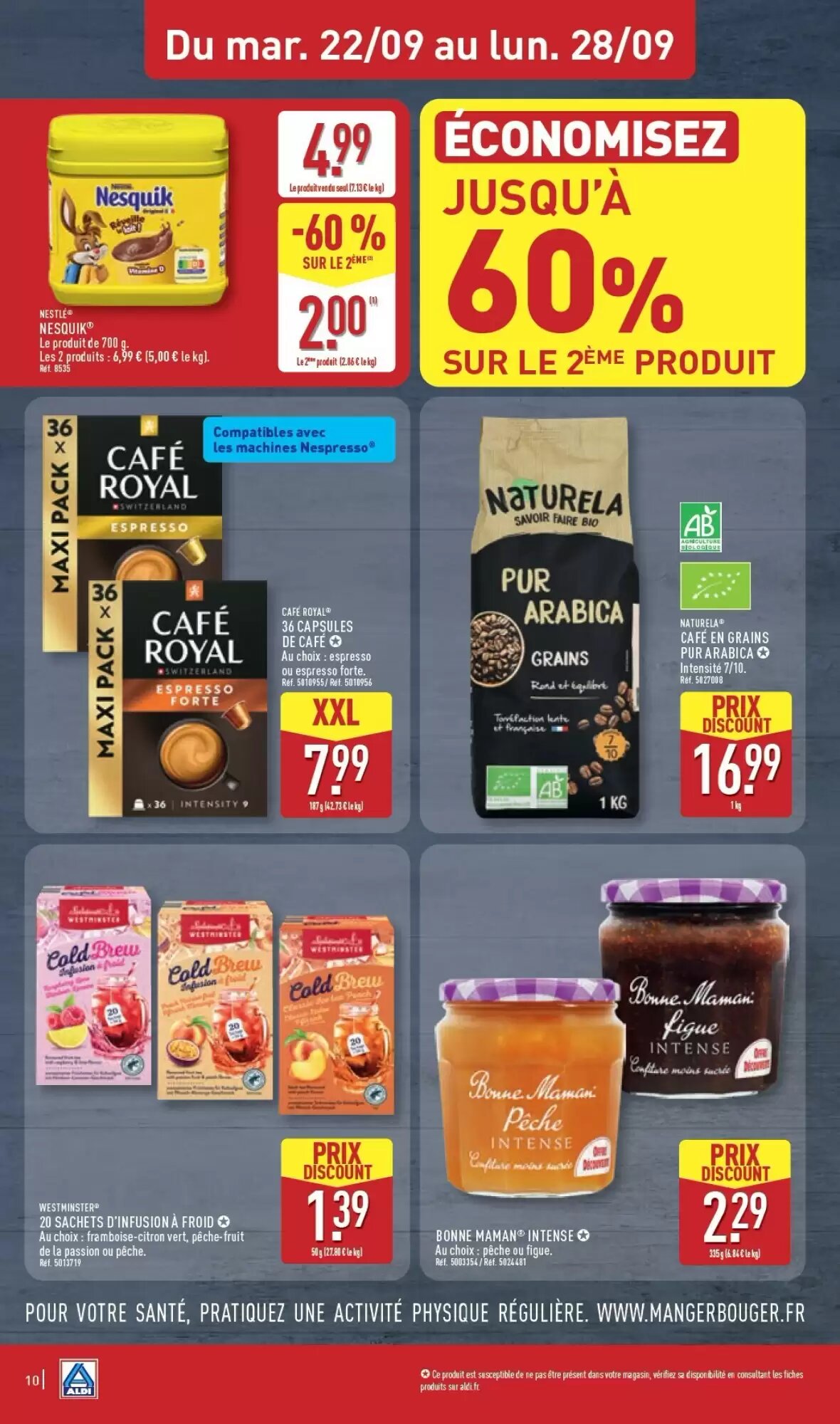 Prospectus promotionnel ALDI valable à partir du 22/09/2026 - Page 12.