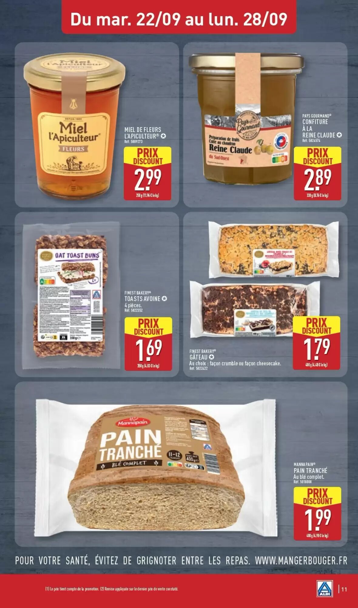 Prospectus promotionnel ALDI valable à partir du 22/09/2026 - Page 13.