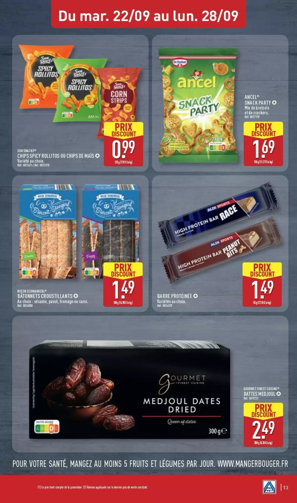 Prospectus promotionnel ALDI valable à partir du 22/09/2026 - Page 15.