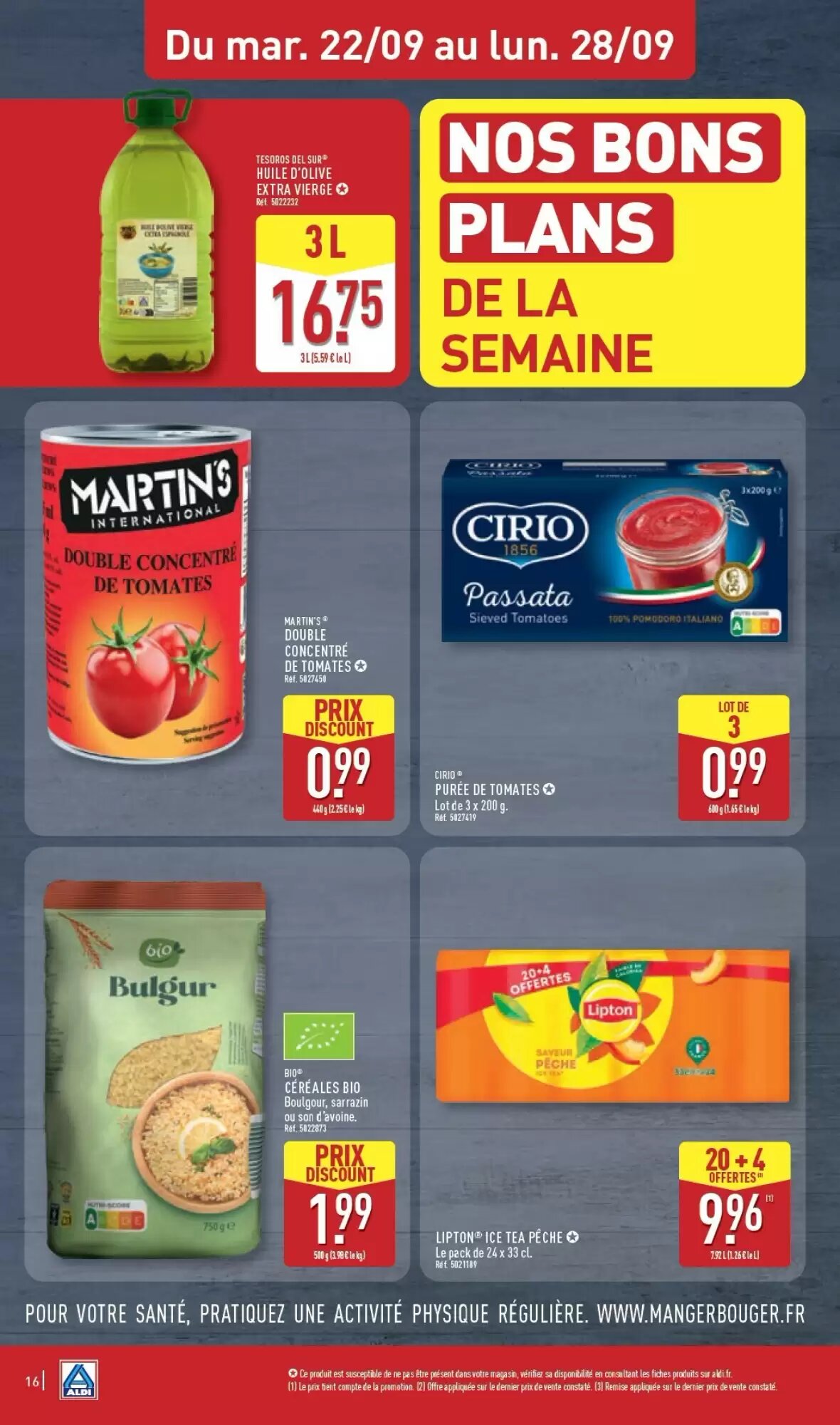 Prospectus promotionnel ALDI valable à partir du 22/09/2026 - Page 18.