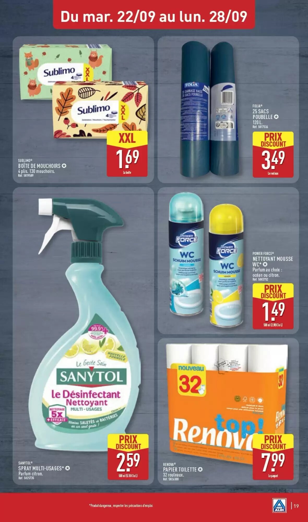 Prospectus promotionnel ALDI valable à partir du 22/09/2026 - Page 21.