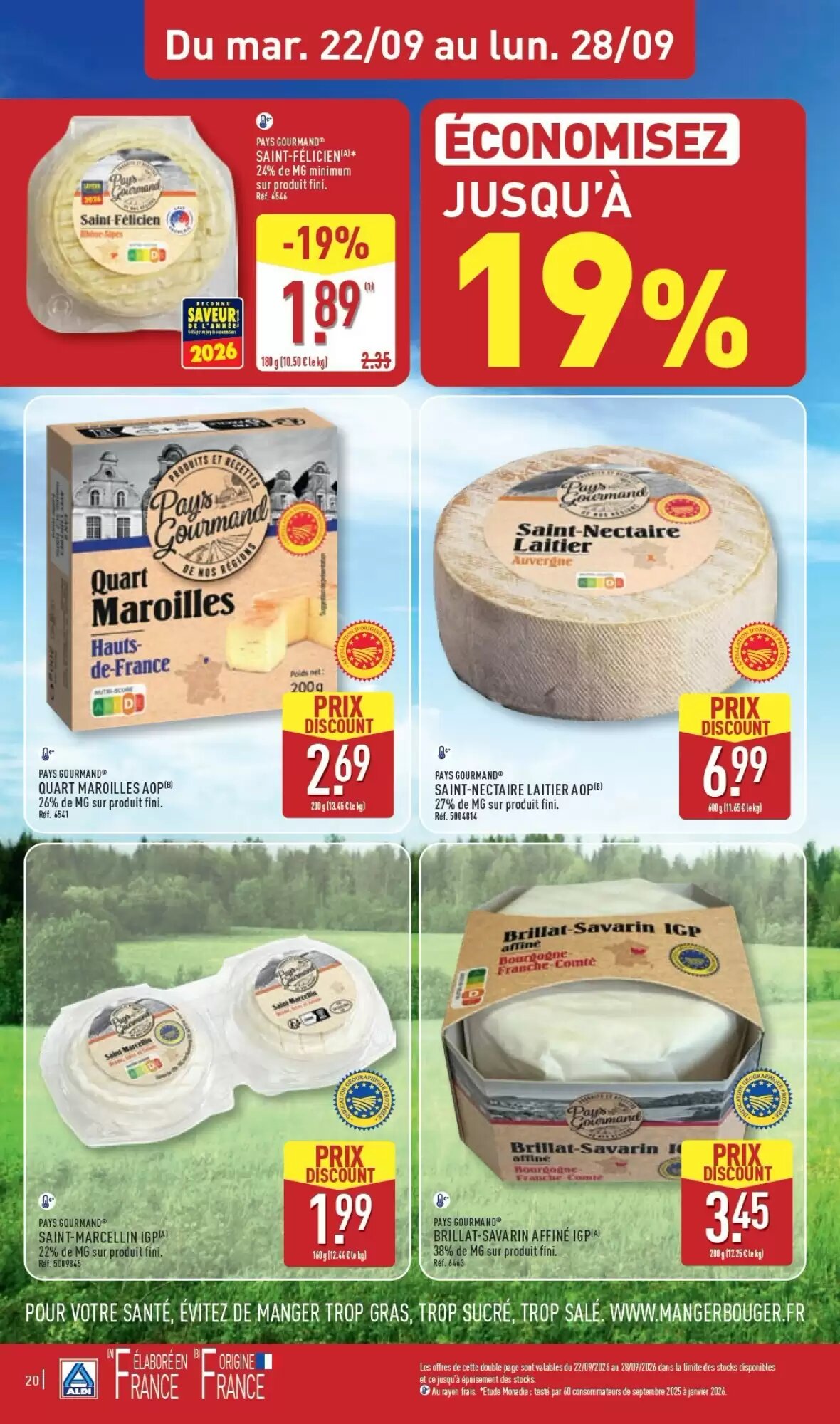 Prospectus promotionnel ALDI valable à partir du 22/09/2026 - Page 22.