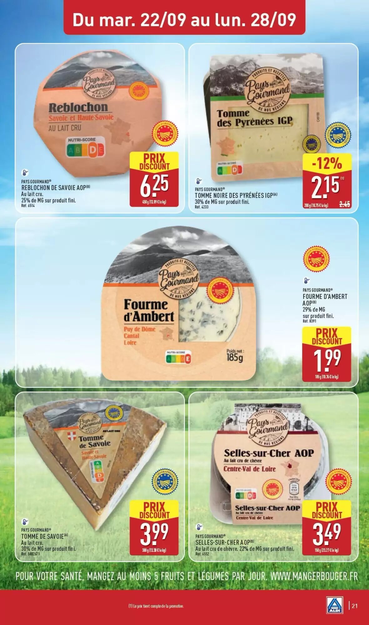 Prospectus promotionnel ALDI valable à partir du 22/09/2026 - Page 23.