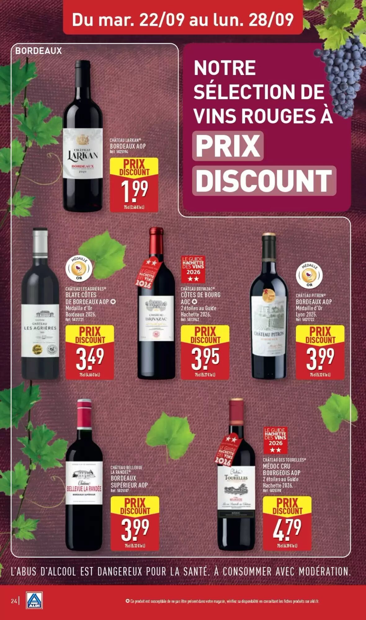 Prospectus promotionnel ALDI valable à partir du 22/09/2026 - Page 26.