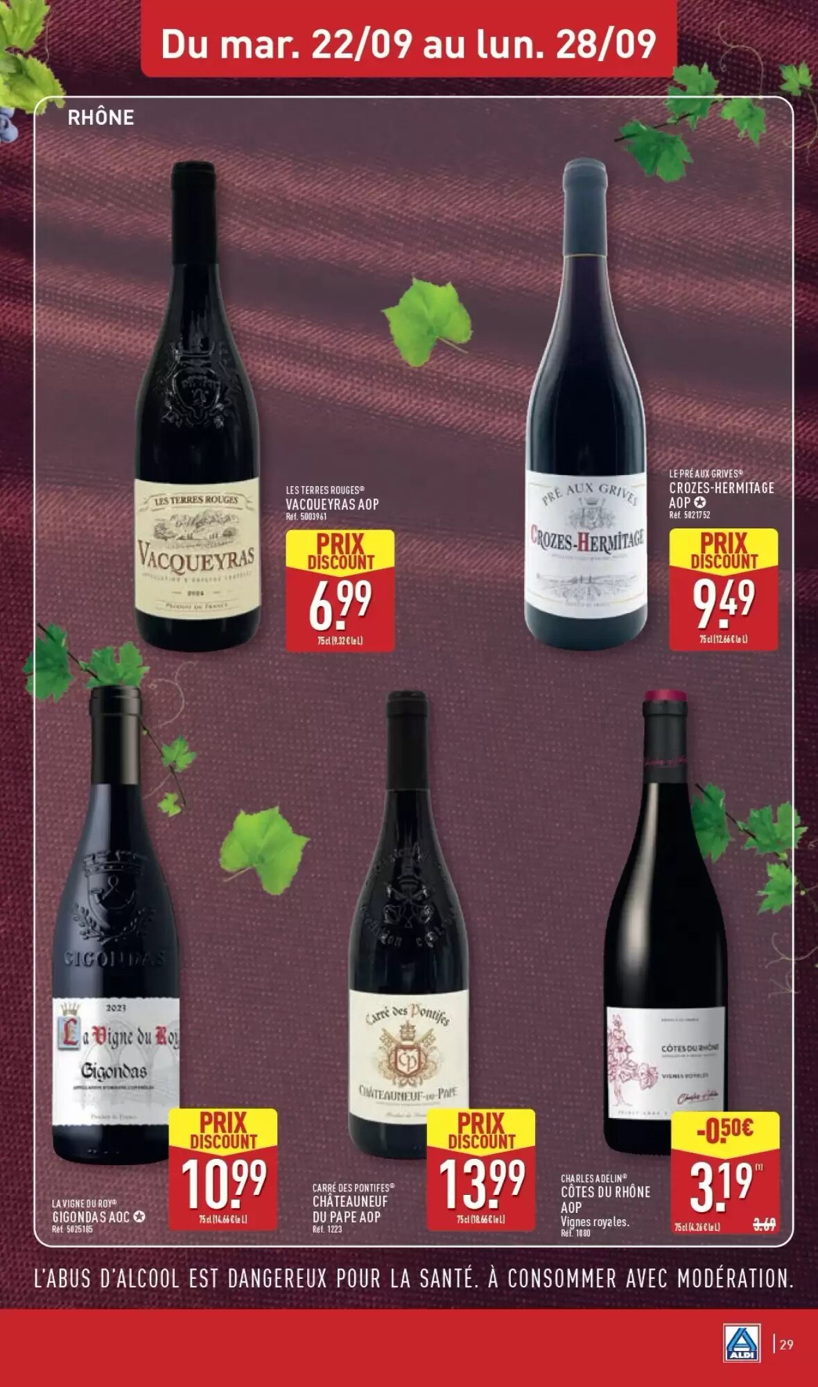 Prospectus promotionnel ALDI valable à partir du 22/09/2026 - Page 31.