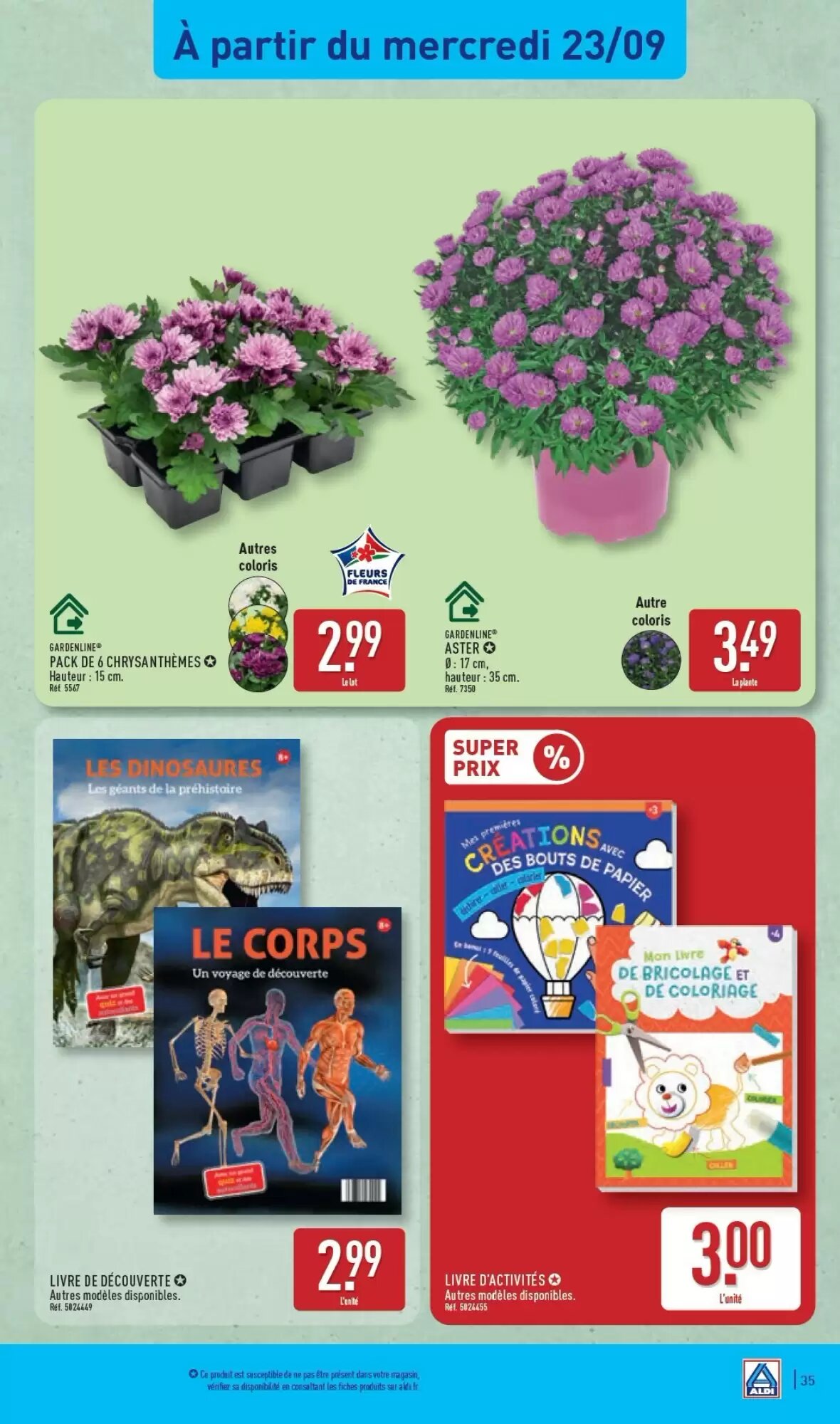 Prospectus promotionnel ALDI valable à partir du 22/09/2026 - Page 37.
