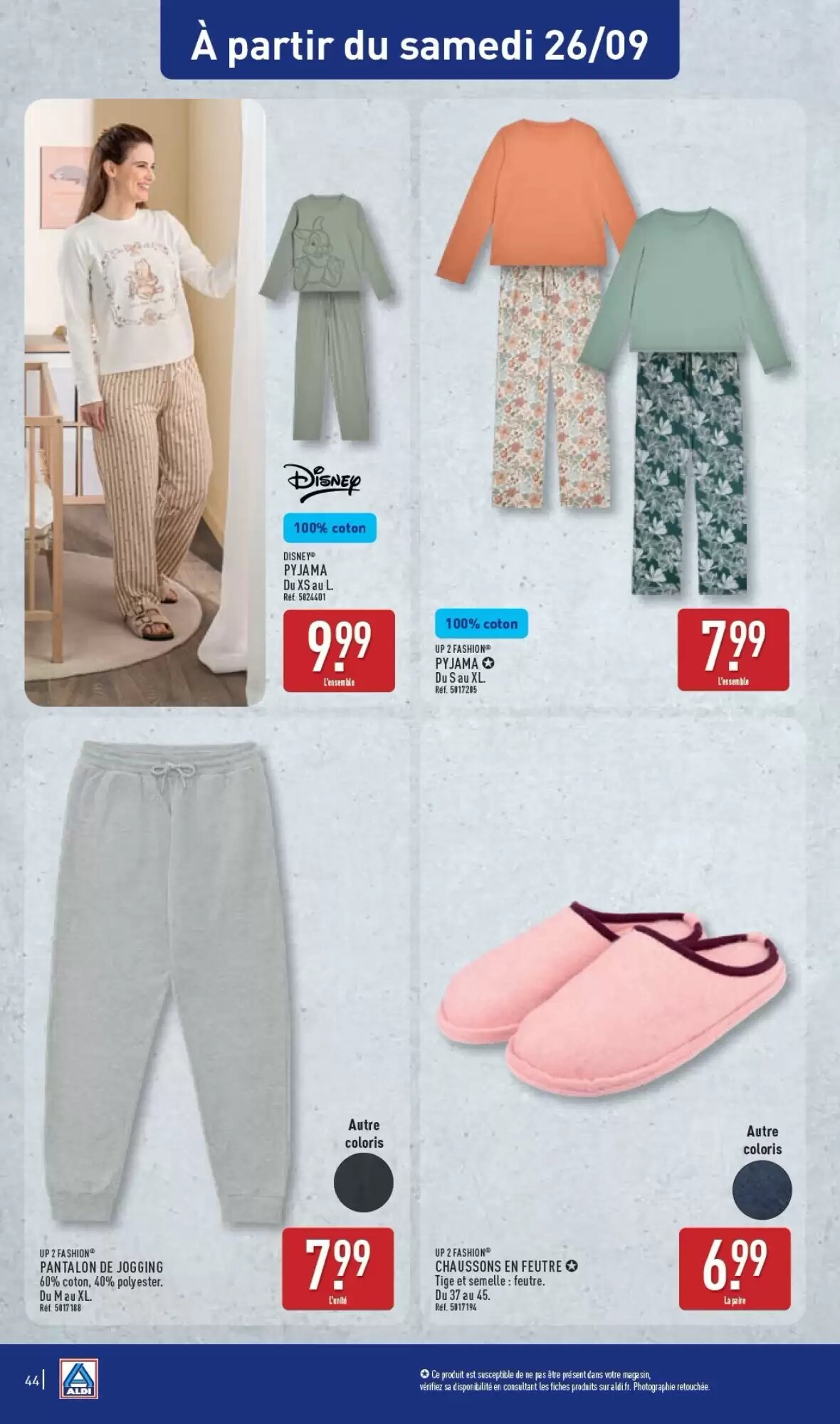 Prospectus promotionnel ALDI valable à partir du 22/09/2026 - Page 46.