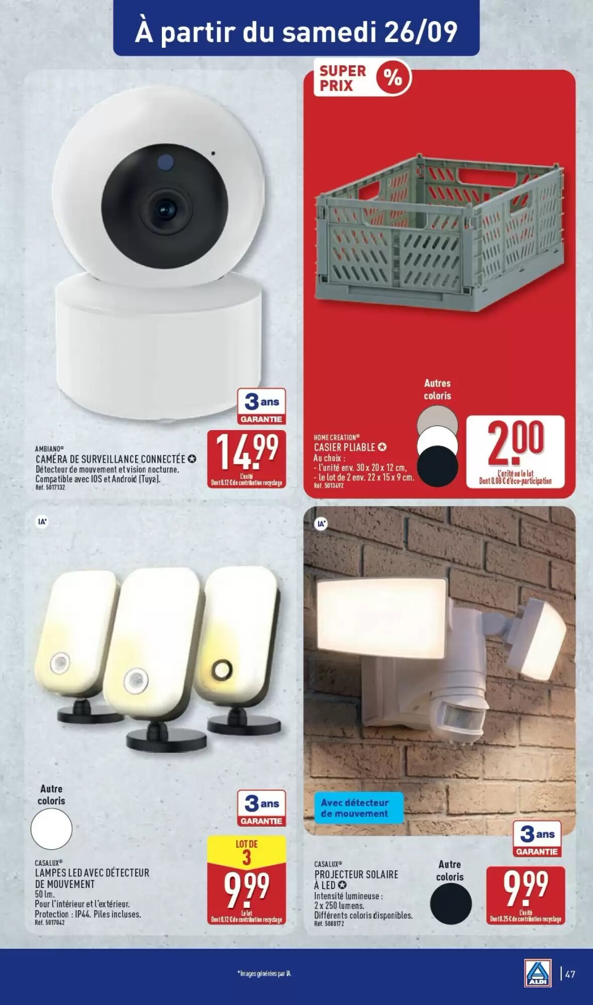 Prospectus promotionnel ALDI valable à partir du 22/09/2026 - Page 49.