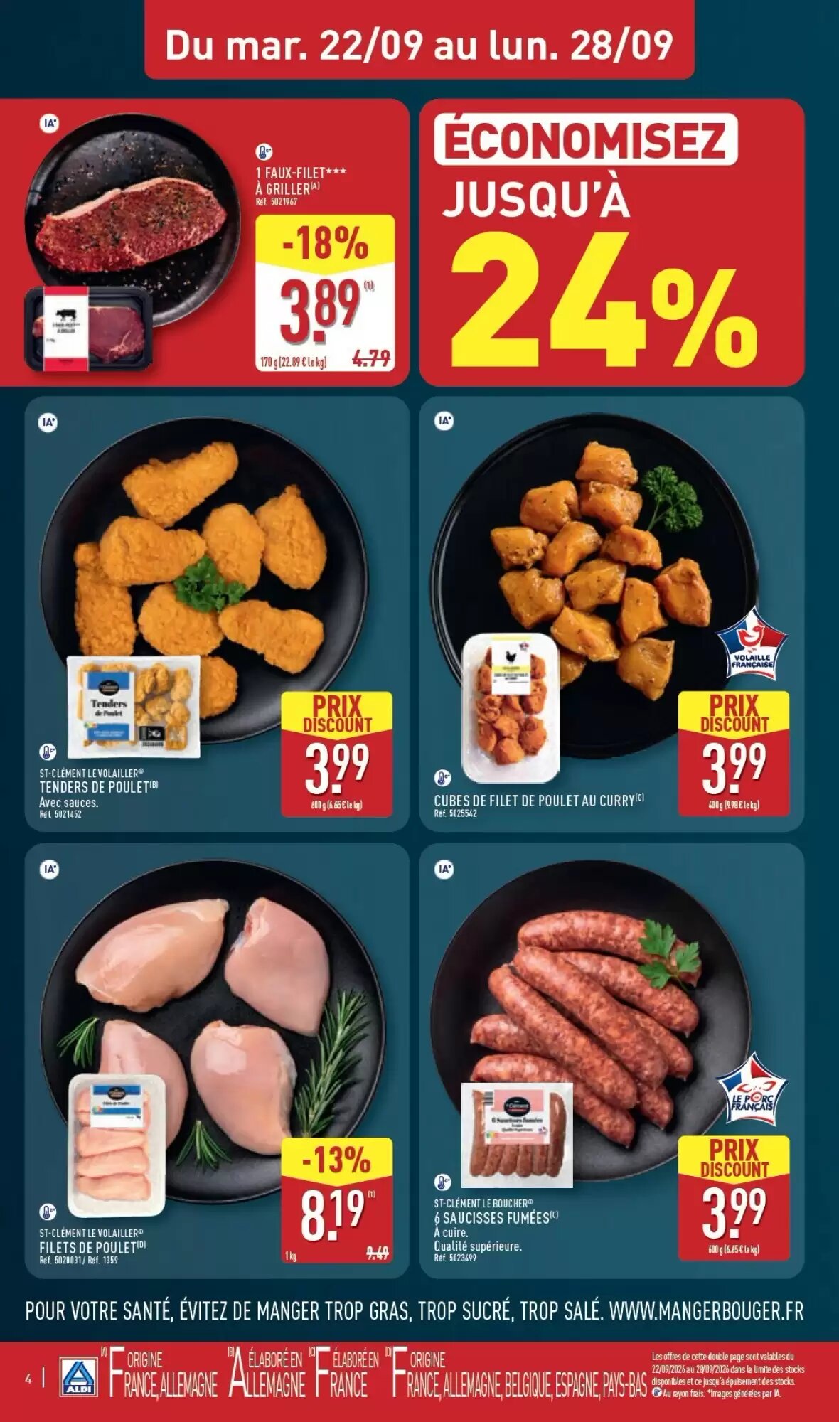 Prospectus promotionnel ALDI valable à partir du 22/09/2026 - Page 6.