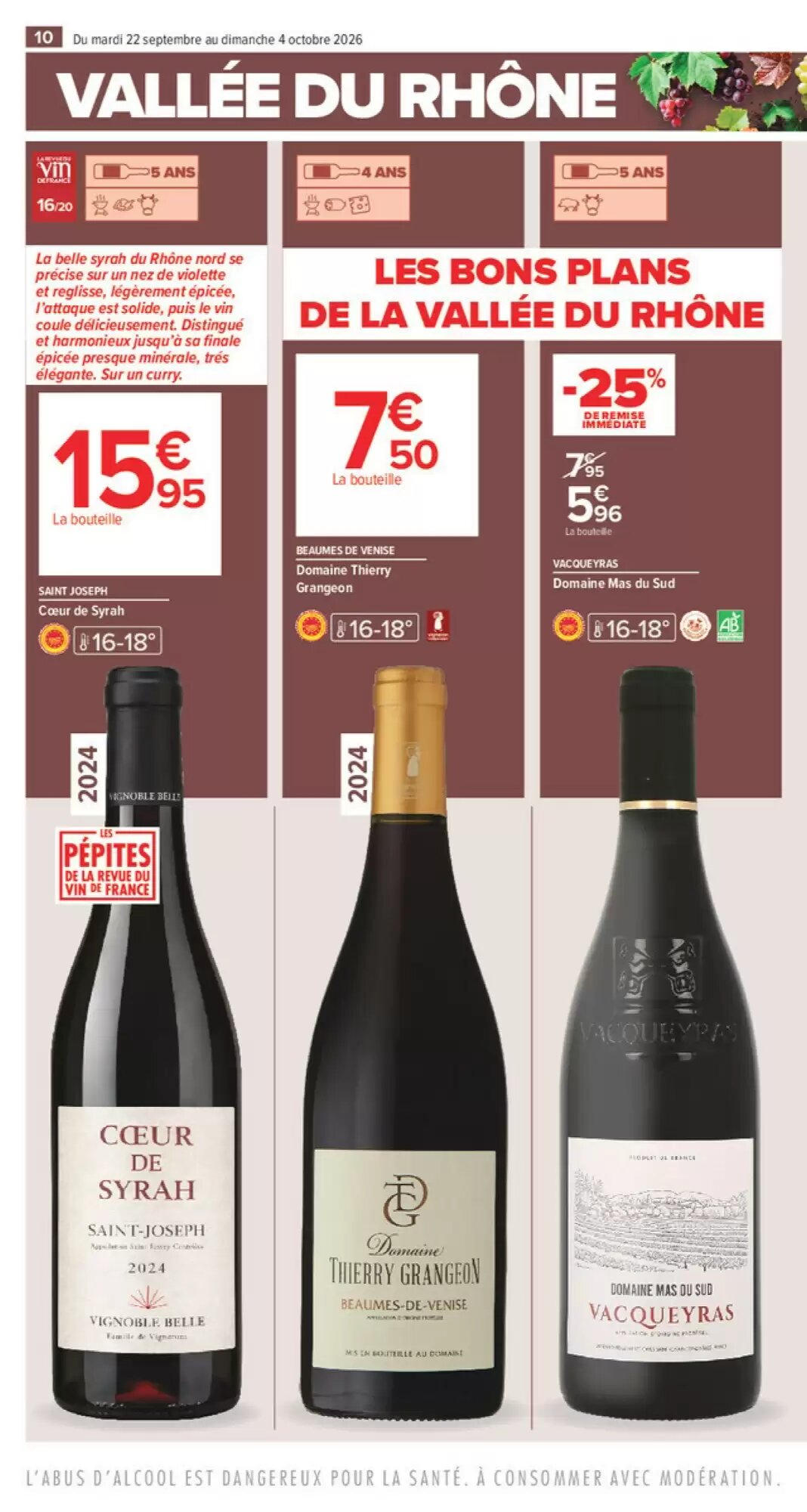 Prospectus promotionnel Carrefour valable à partir du 22/09/2026 - Page 10.