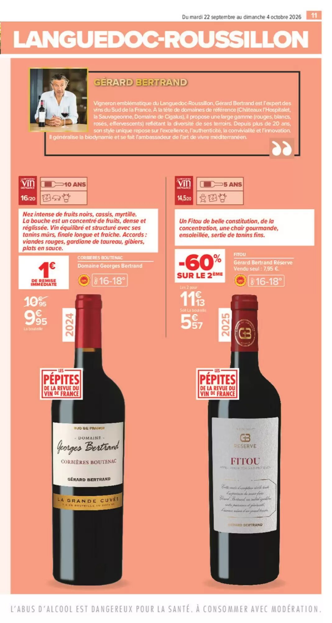 Prospectus promotionnel Carrefour valable à partir du 22/09/2026 - Page 11.