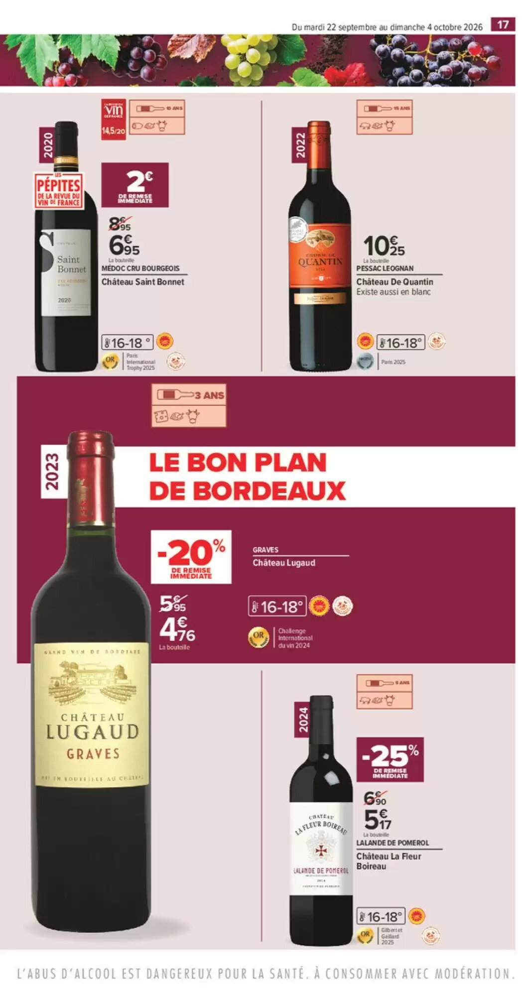 Prospectus promotionnel Carrefour valable à partir du 22/09/2026 - Page 17.