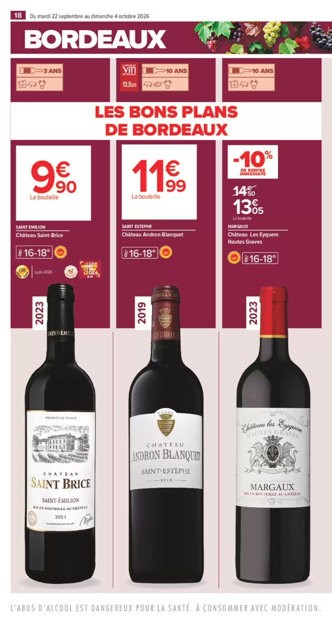 Prospectus promotionnel Carrefour valable à partir du 22/09/2026 - Page 18.