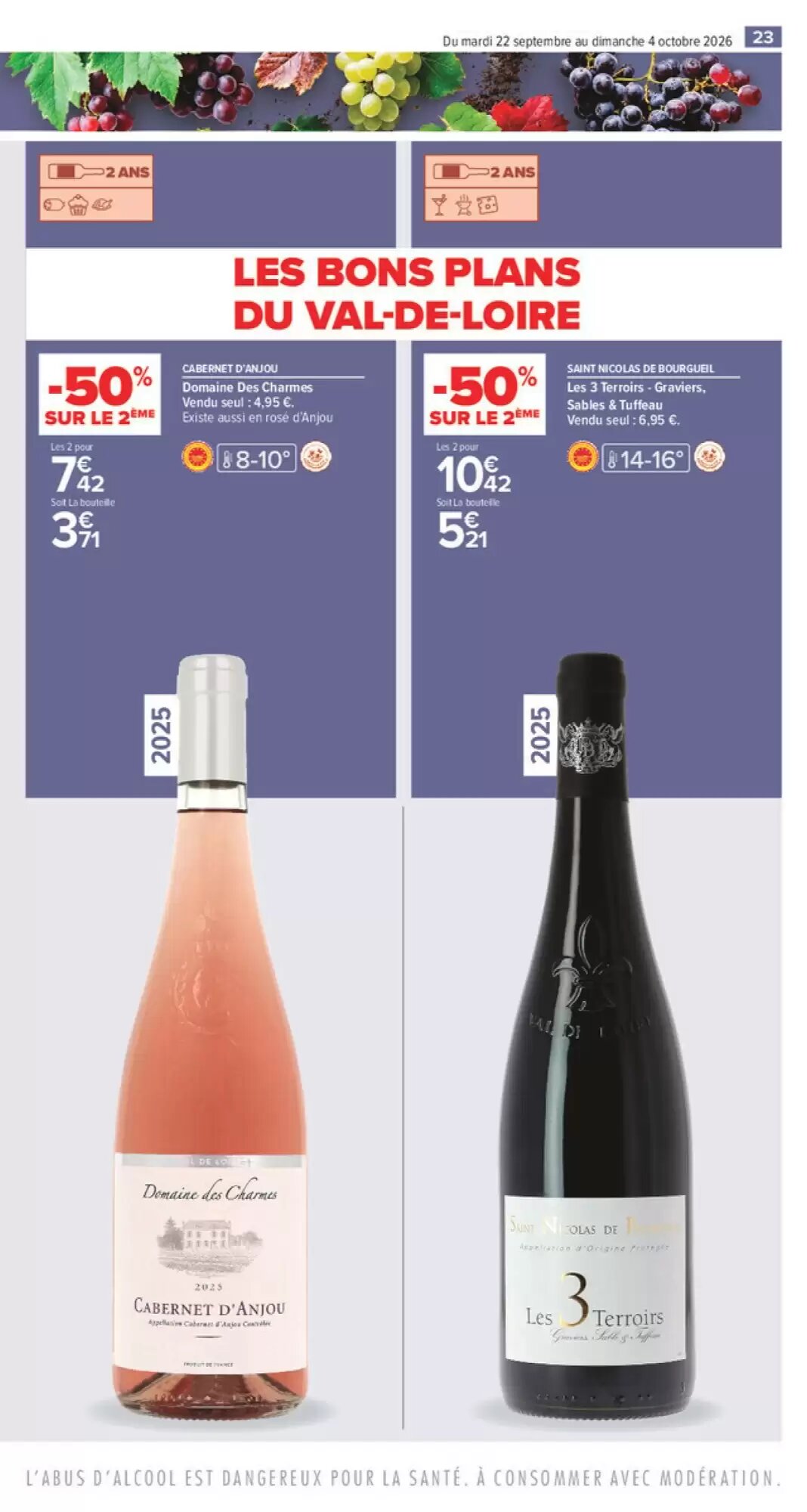 Prospectus promotionnel Carrefour valable à partir du 22/09/2026 - Page 23.
