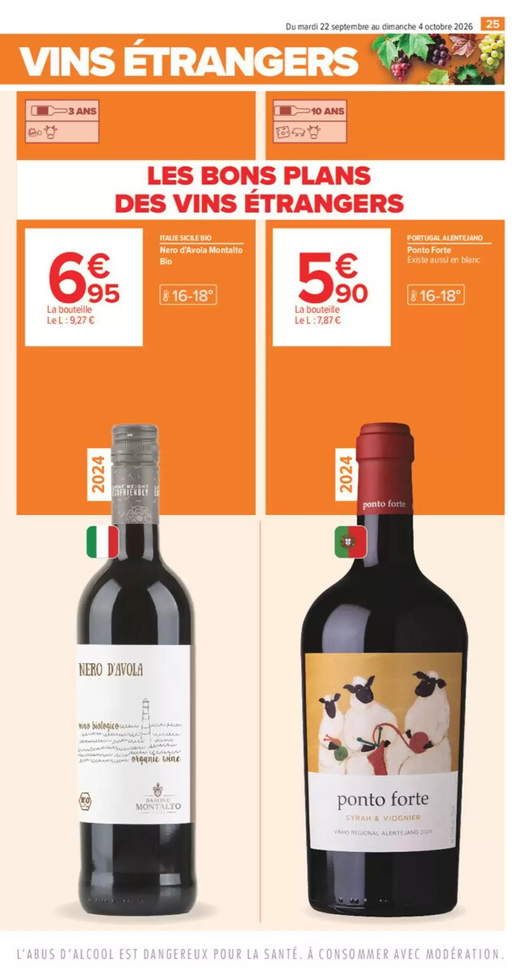 Prospectus promotionnel Carrefour valable à partir du 22/09/2026 - Page 25.