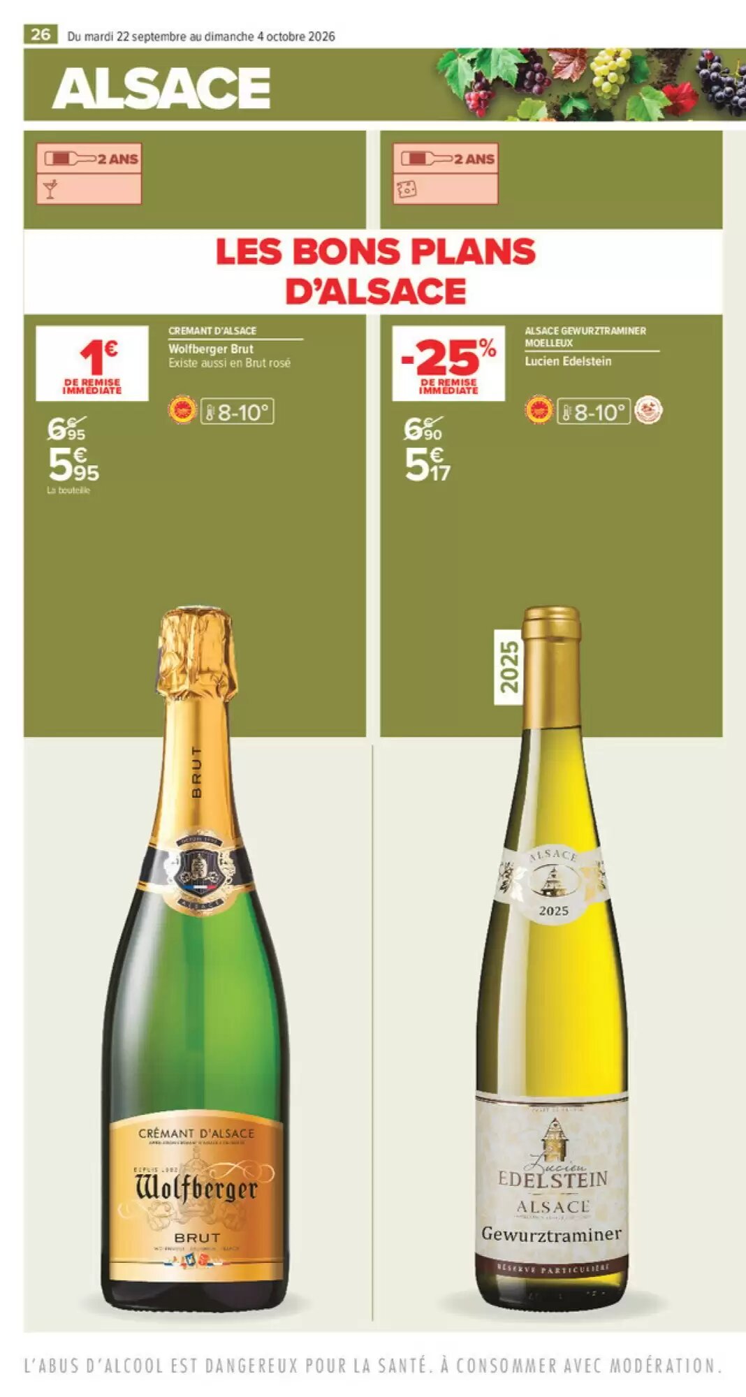 Prospectus promotionnel Carrefour valable à partir du 22/09/2026 - Page 26.