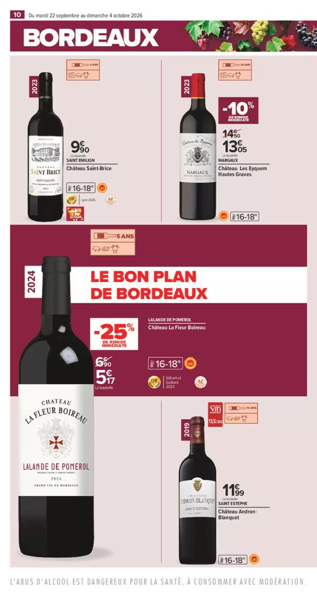 Prospectus promotionnel Carrefour valable à partir du 22/09/2026 - Page 10.