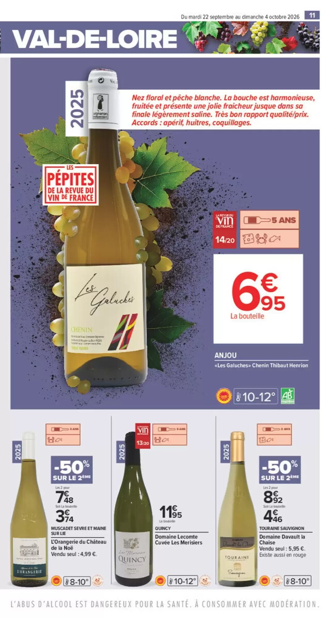 Prospectus promotionnel Carrefour valable à partir du 22/09/2026 - Page 11.