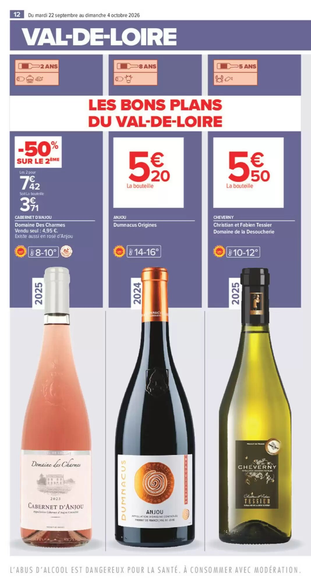 Prospectus promotionnel Carrefour valable à partir du 22/09/2026 - Page 12.