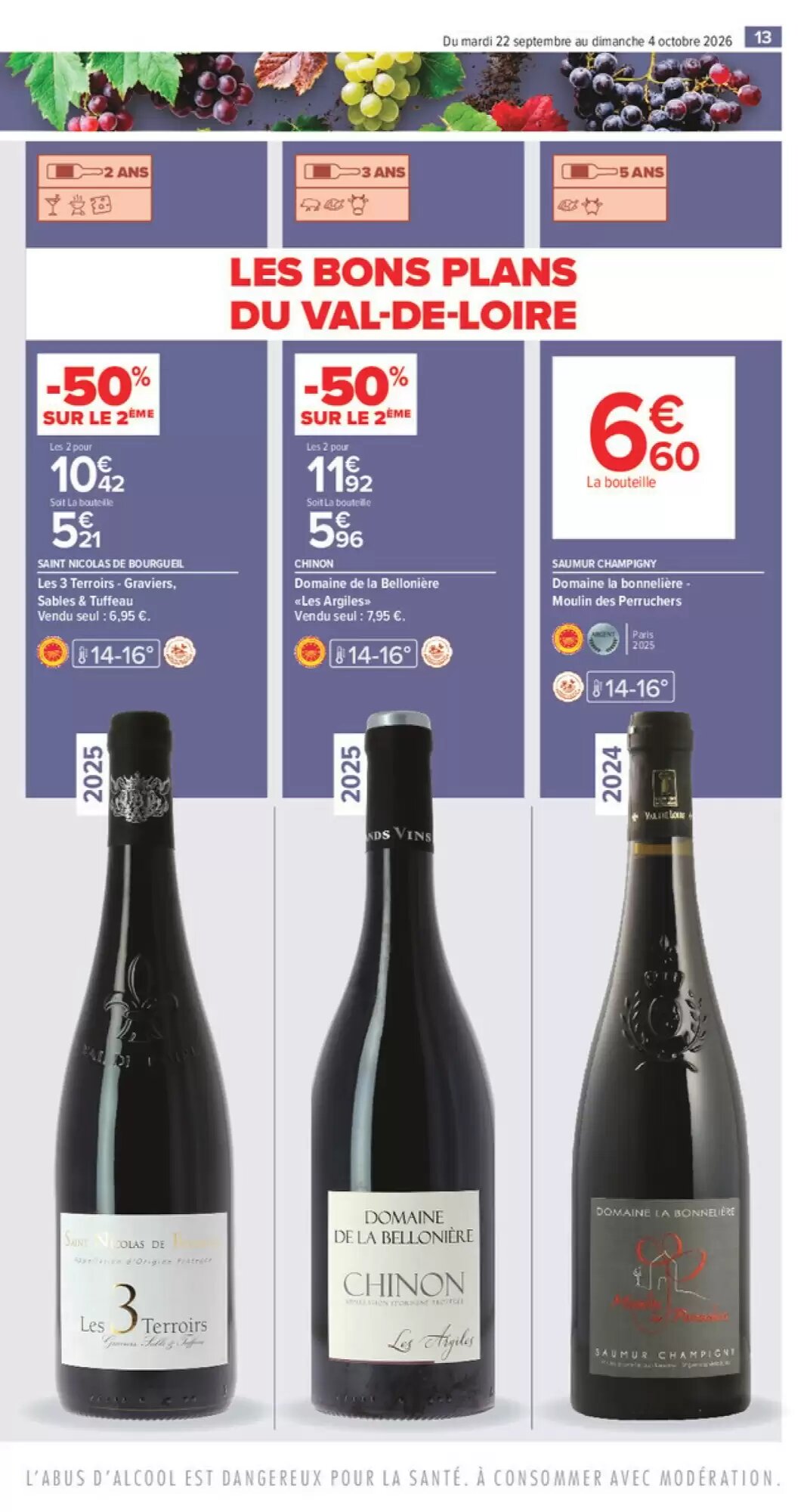 Prospectus promotionnel Carrefour valable à partir du 22/09/2026 - Page 13.