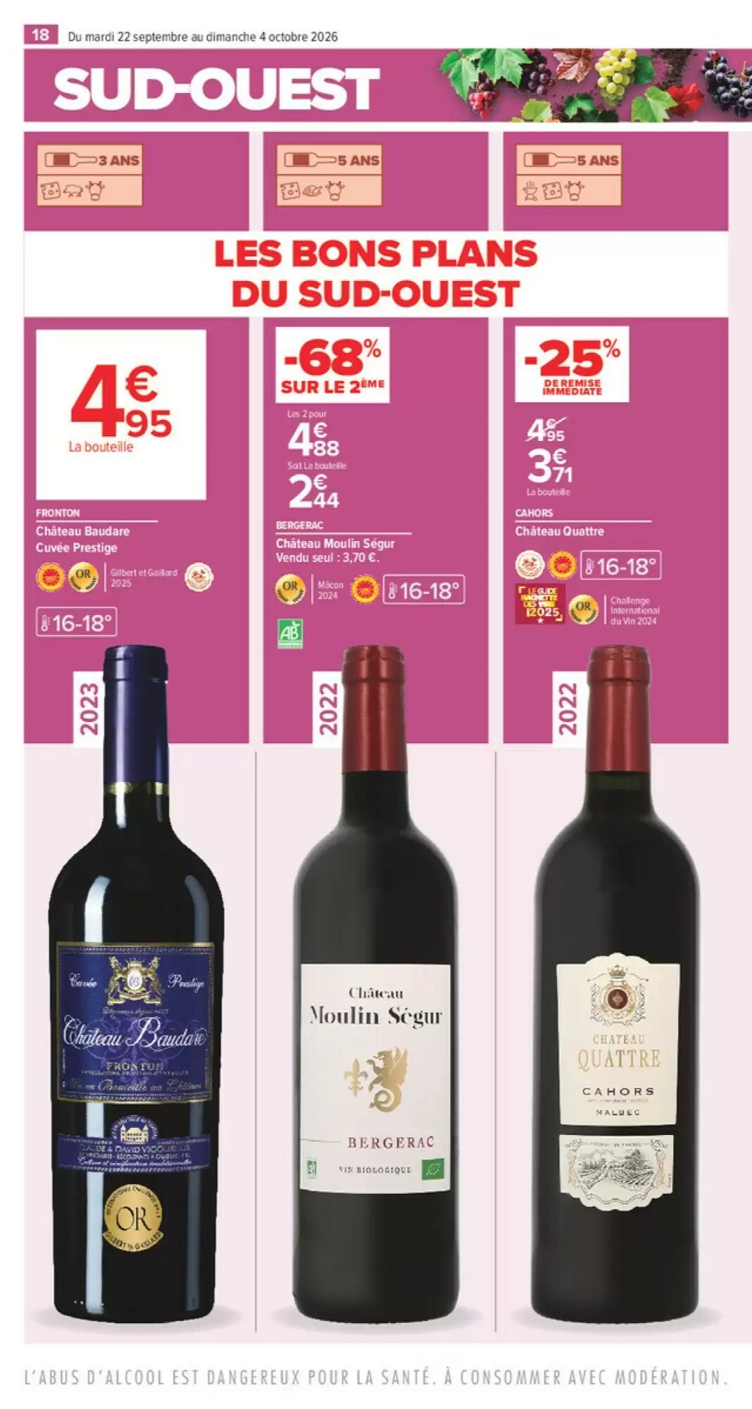 Prospectus promotionnel Carrefour valable à partir du 22/09/2026 - Page 18.