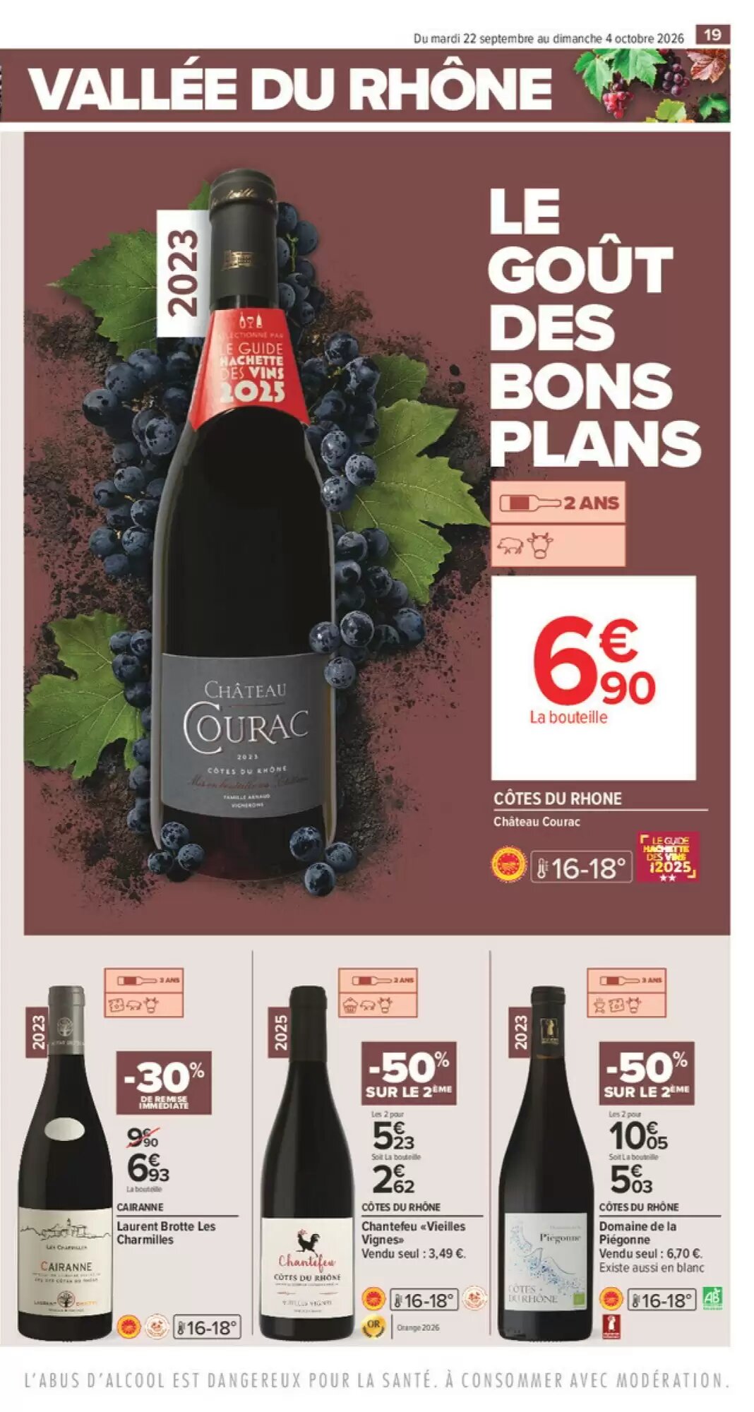 Prospectus promotionnel Carrefour valable à partir du 22/09/2026 - Page 19.