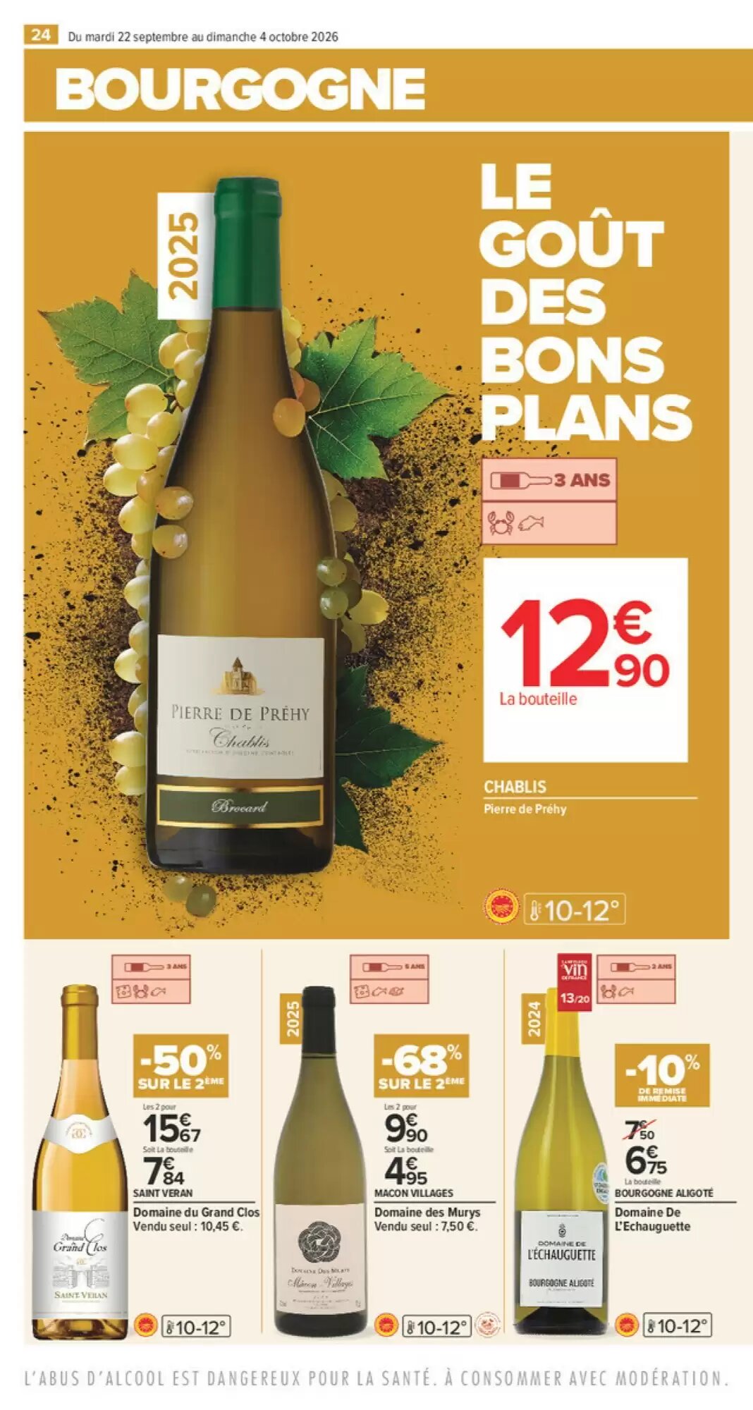 Prospectus promotionnel Carrefour valable à partir du 22/09/2026 - Page 24.