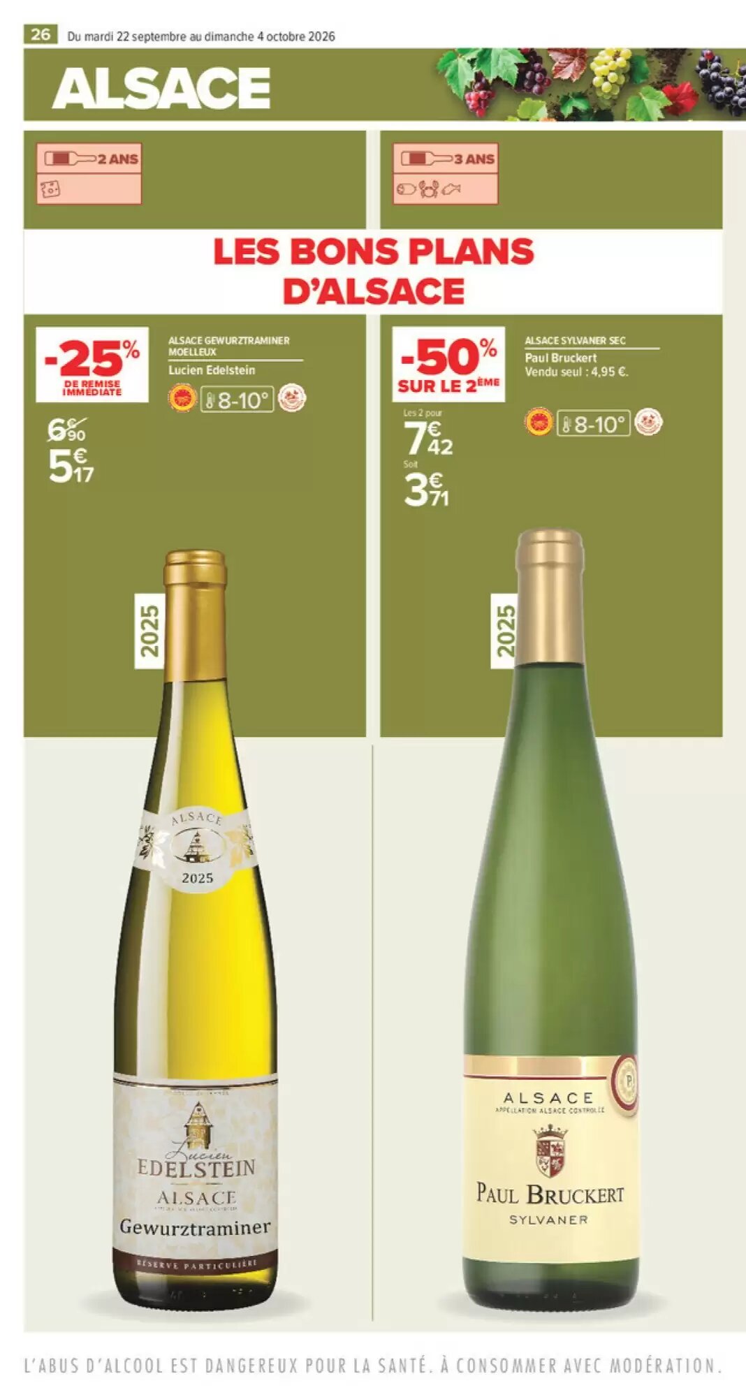 Prospectus promotionnel Carrefour valable à partir du 22/09/2026 - Page 26.