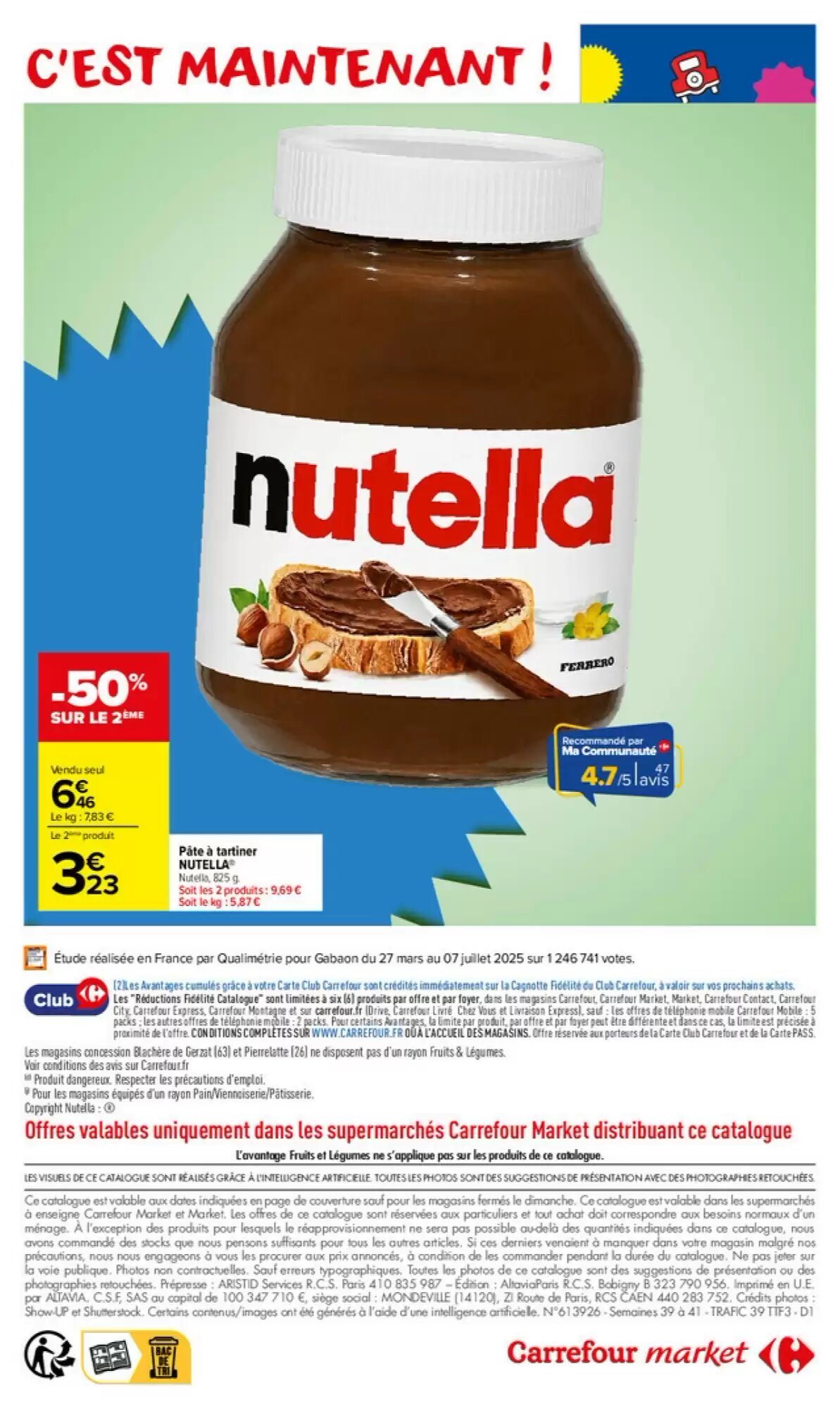 Prospectus promotionnel Carrefour Market valable à partir du 22/09/2026 - Page 2.