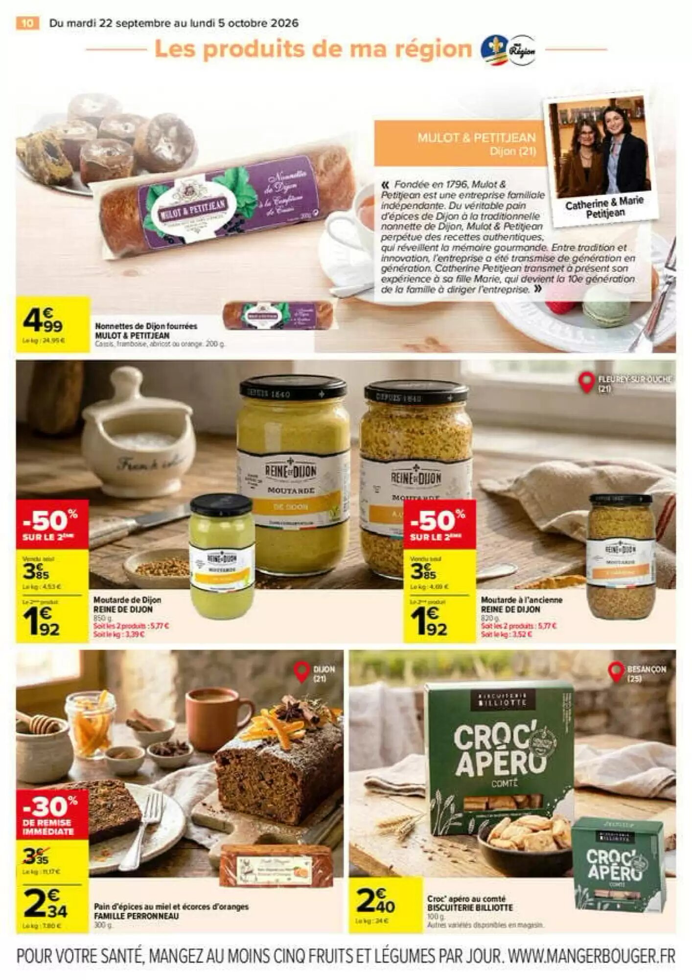 Prospectus promotionnel Carrefour valable à partir du 22/09/2026 - Page 10.