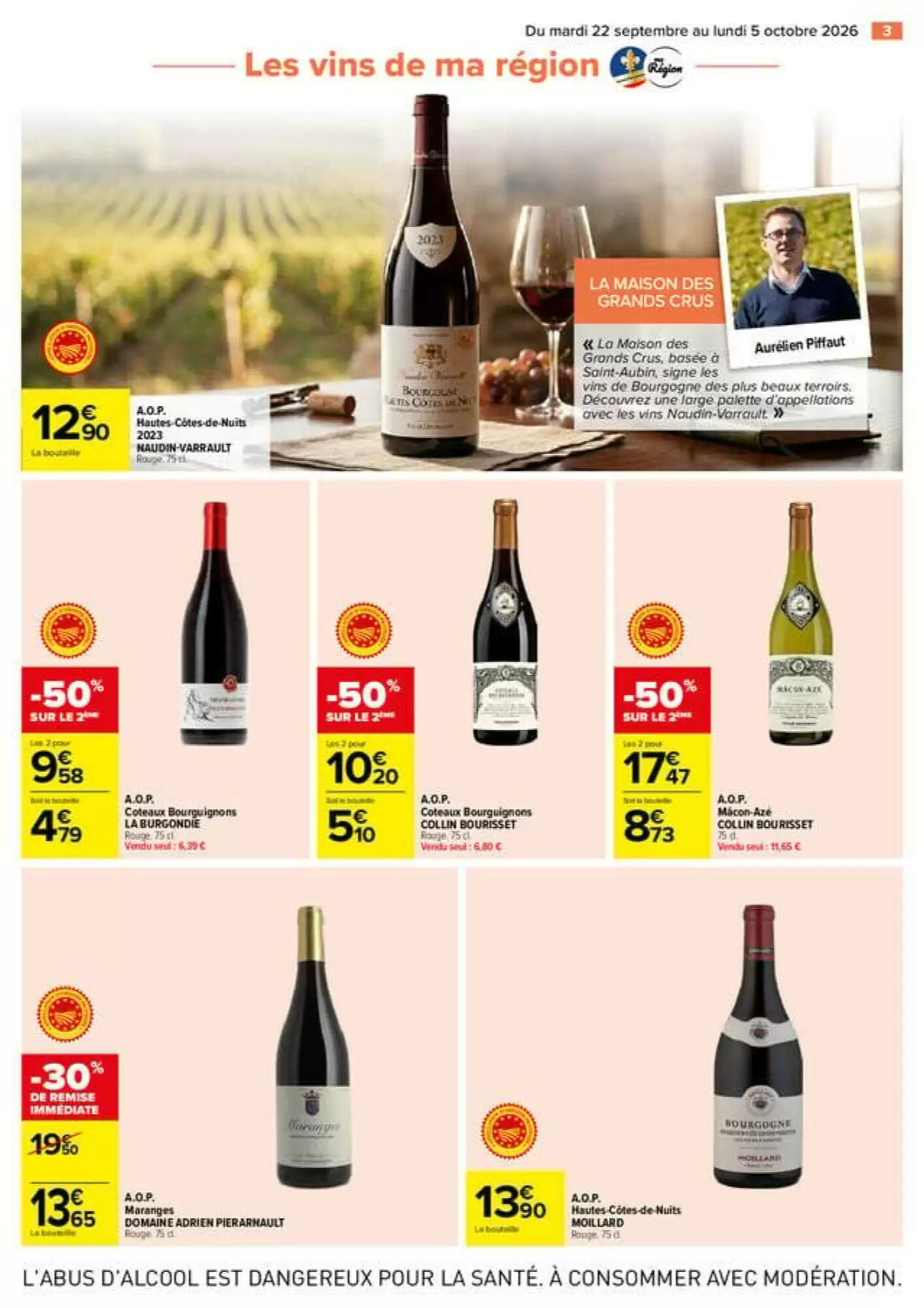 Prospectus promotionnel Carrefour valable à partir du 22/09/2026 - Page 3.