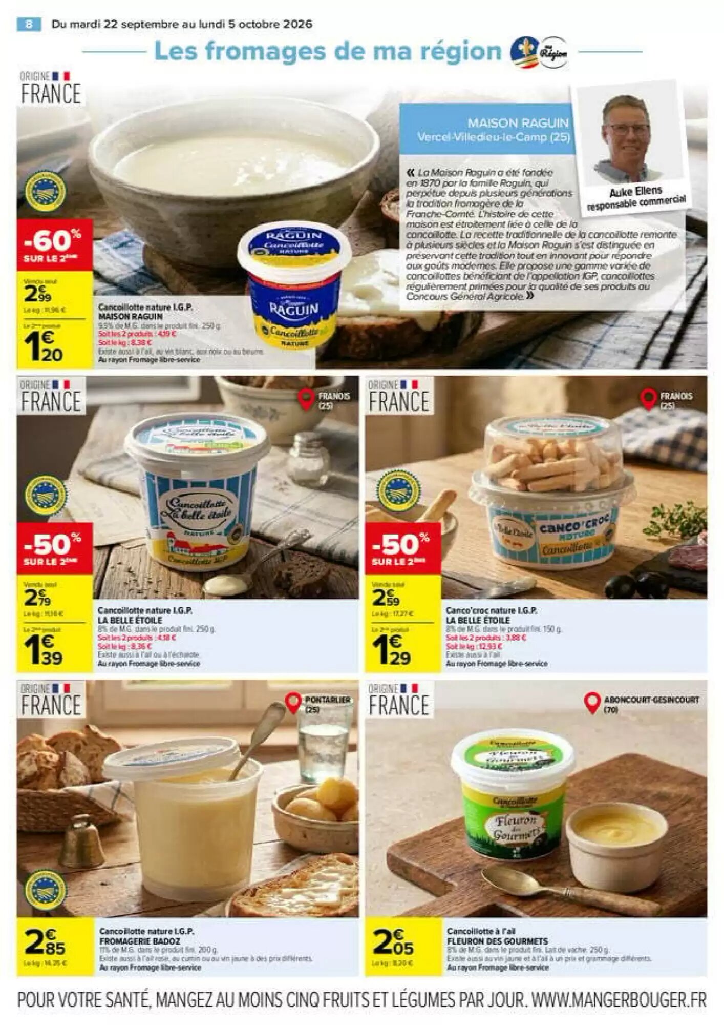 Prospectus promotionnel Carrefour valable à partir du 22/09/2026 - Page 8.
