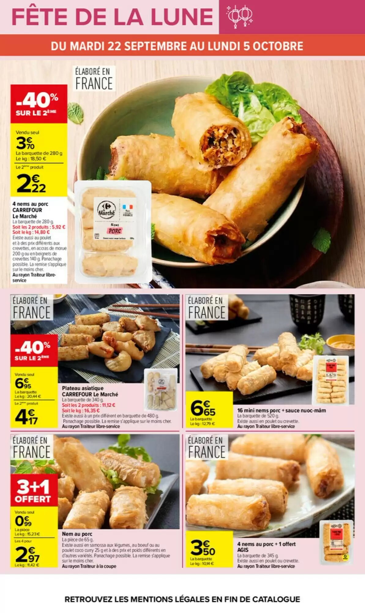 Prospectus promotionnel Carrefour valable à partir du 22/09/2026 - Page 24.