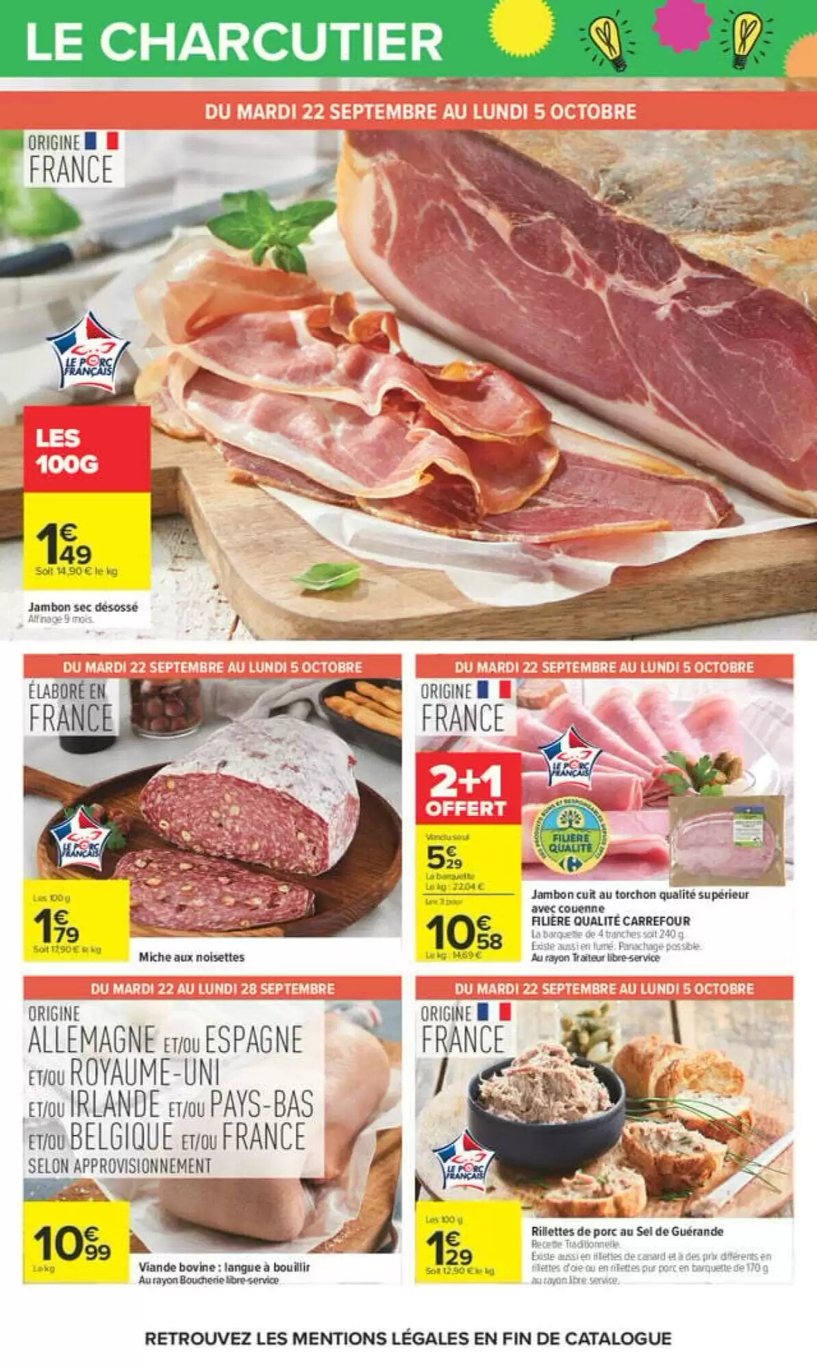 Prospectus promotionnel Carrefour valable à partir du 22/09/2026 - Page 33.