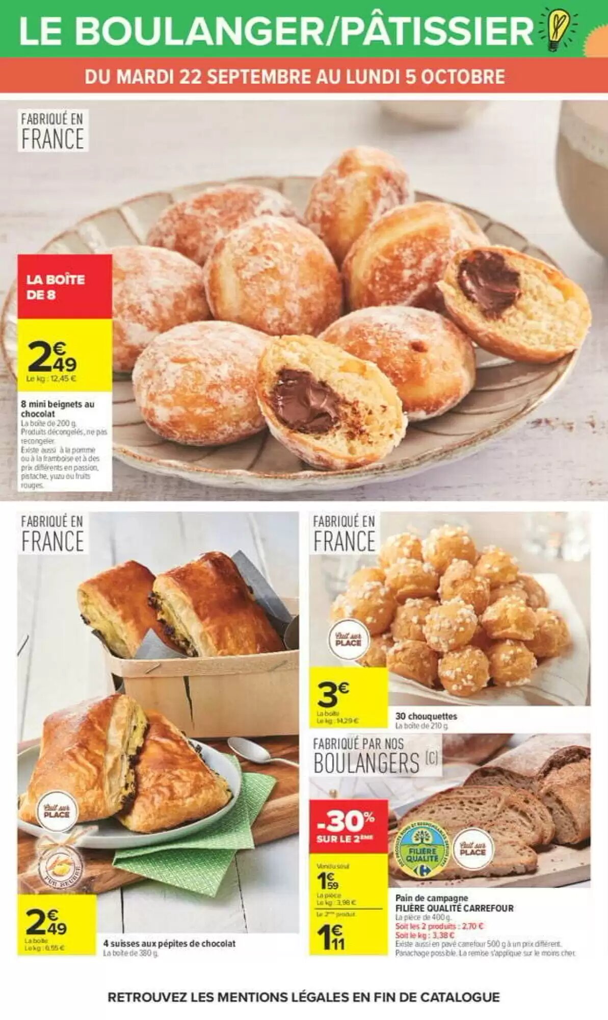 Prospectus promotionnel Carrefour valable à partir du 22/09/2026 - Page 36.