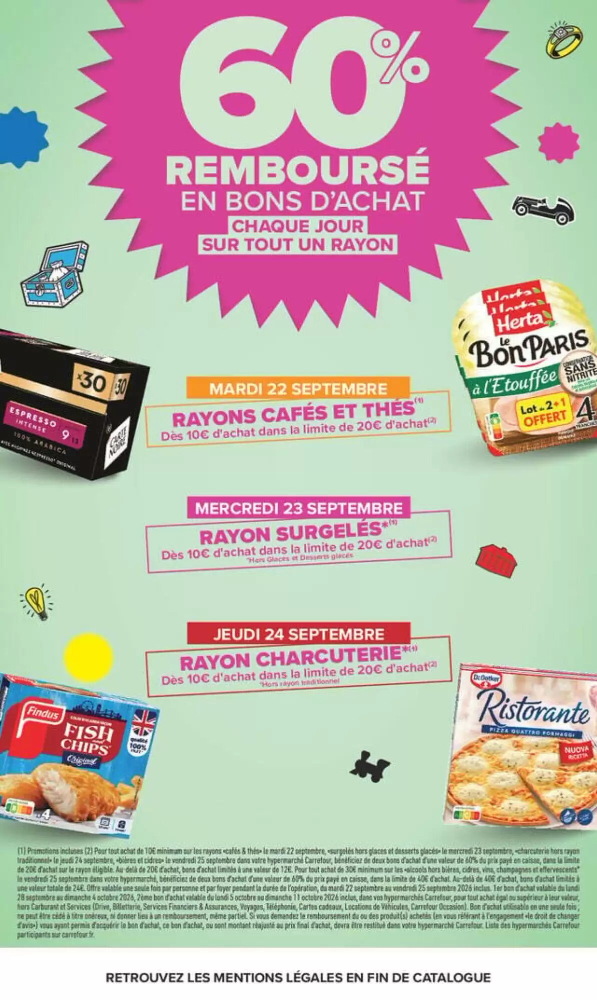 Prospectus promotionnel Carrefour valable à partir du 22/09/2026 - Page 4.