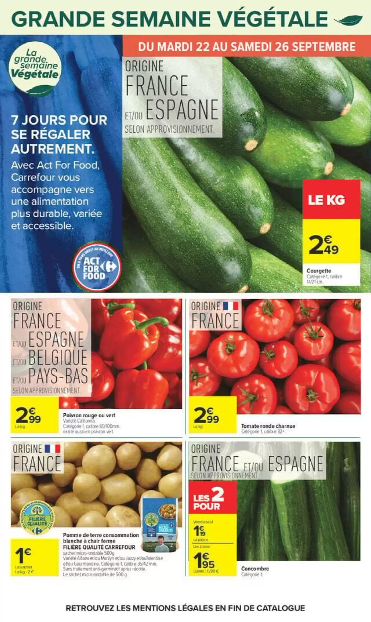 Prospectus promotionnel Carrefour valable à partir du 22/09/2026 - Page 40.