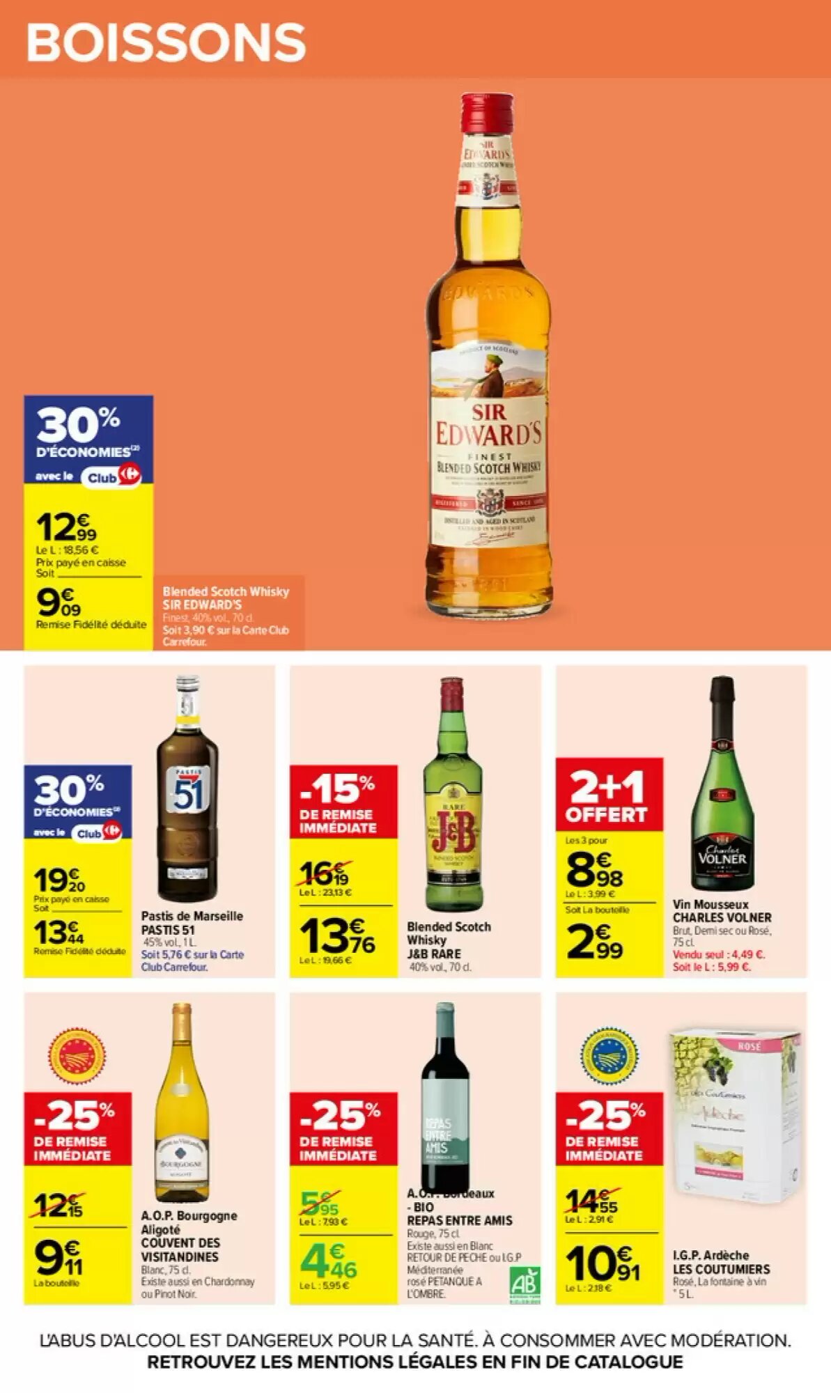 Prospectus promotionnel Carrefour valable à partir du 22/09/2026 - Page 50.