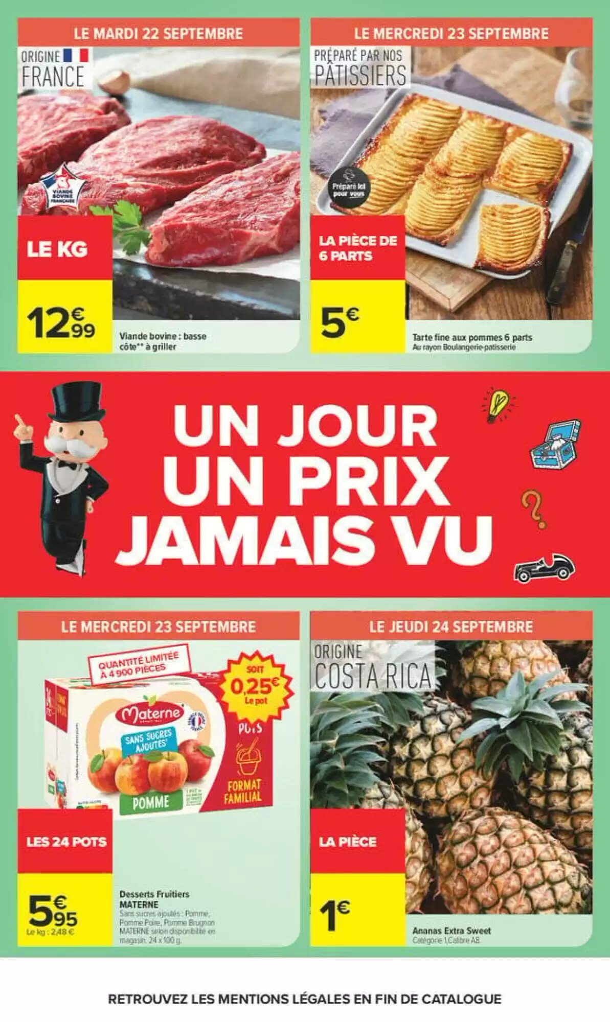 Prospectus promotionnel Carrefour valable à partir du 22/09/2026 - Page 6.