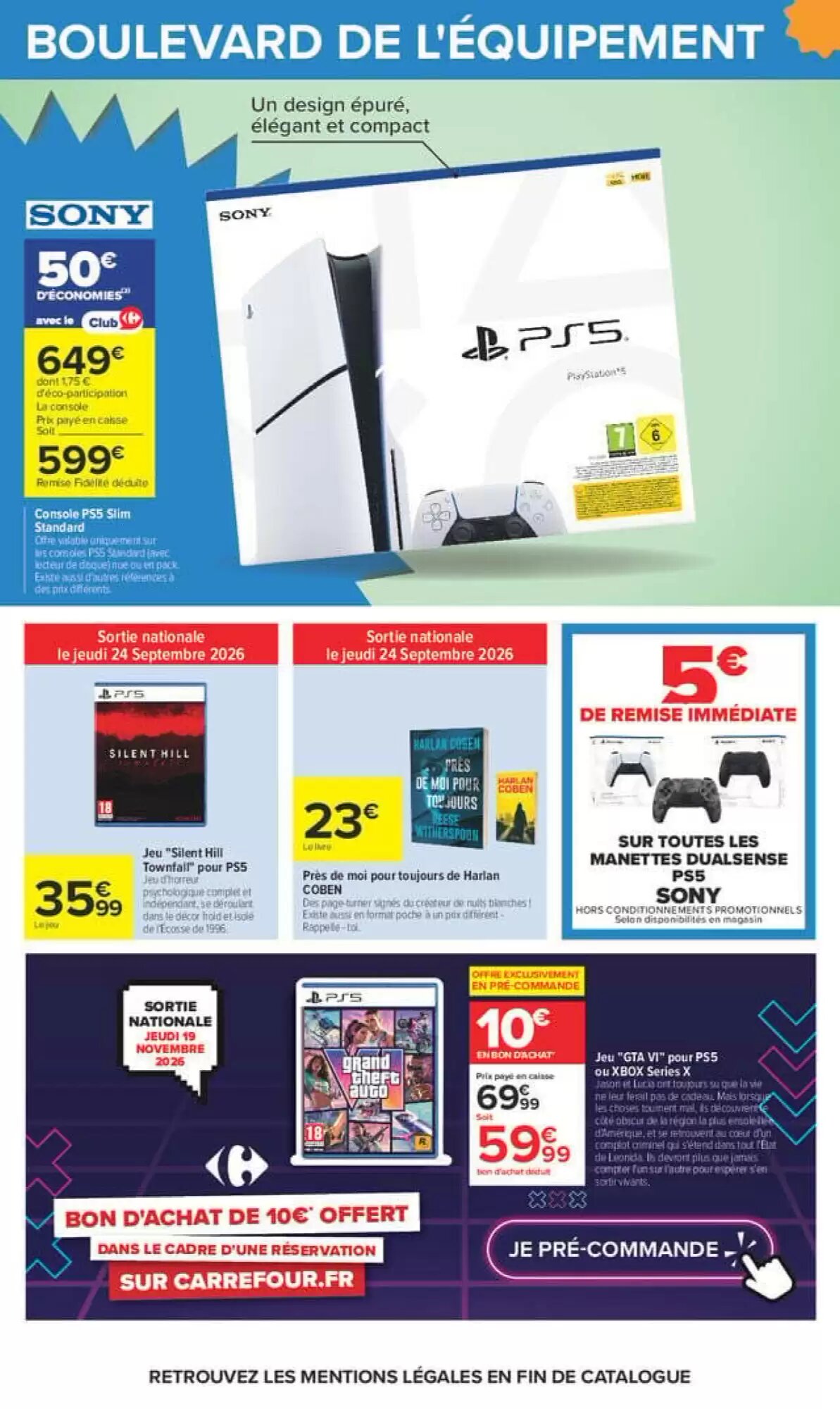 Prospectus promotionnel Carrefour valable à partir du 22/09/2026 - Page 81.