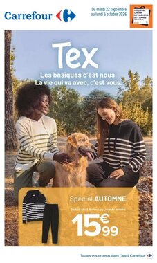 Prospectus promotionnel Carrefour valable à partir du 22/09/2026