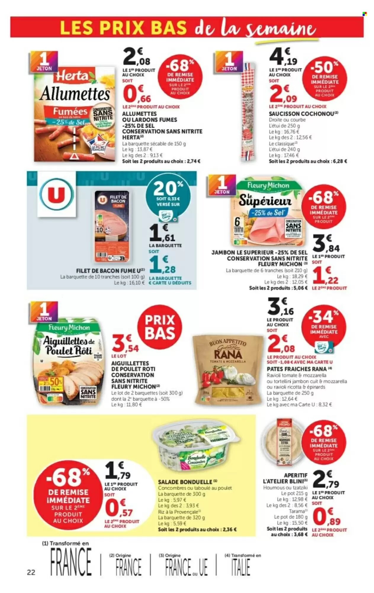 Prospectus promotionnel Hyper U valable à partir du 22/09/2026 - Page 22.