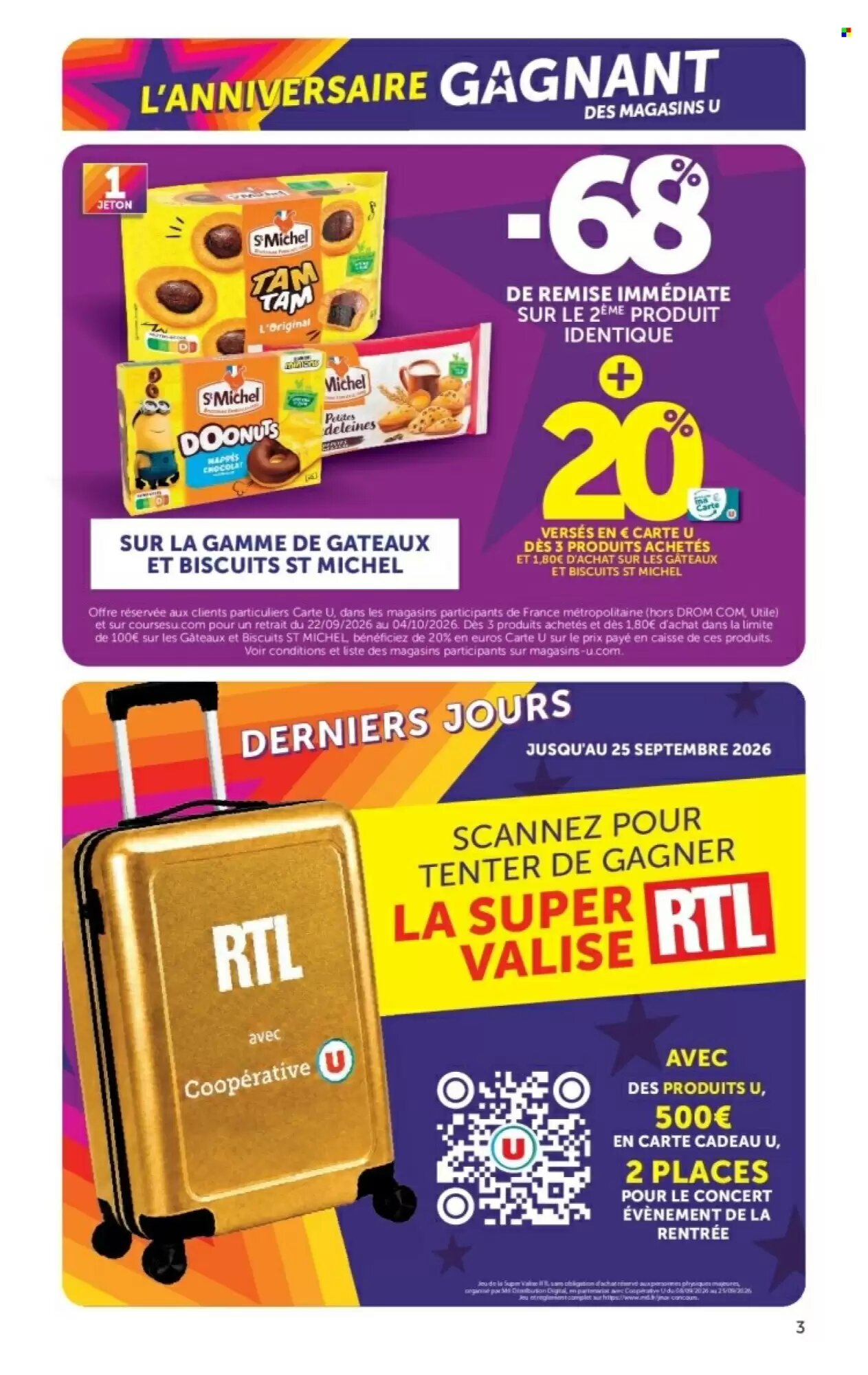 Prospectus promotionnel Hyper U valable à partir du 22/09/2026 - Page 3.
